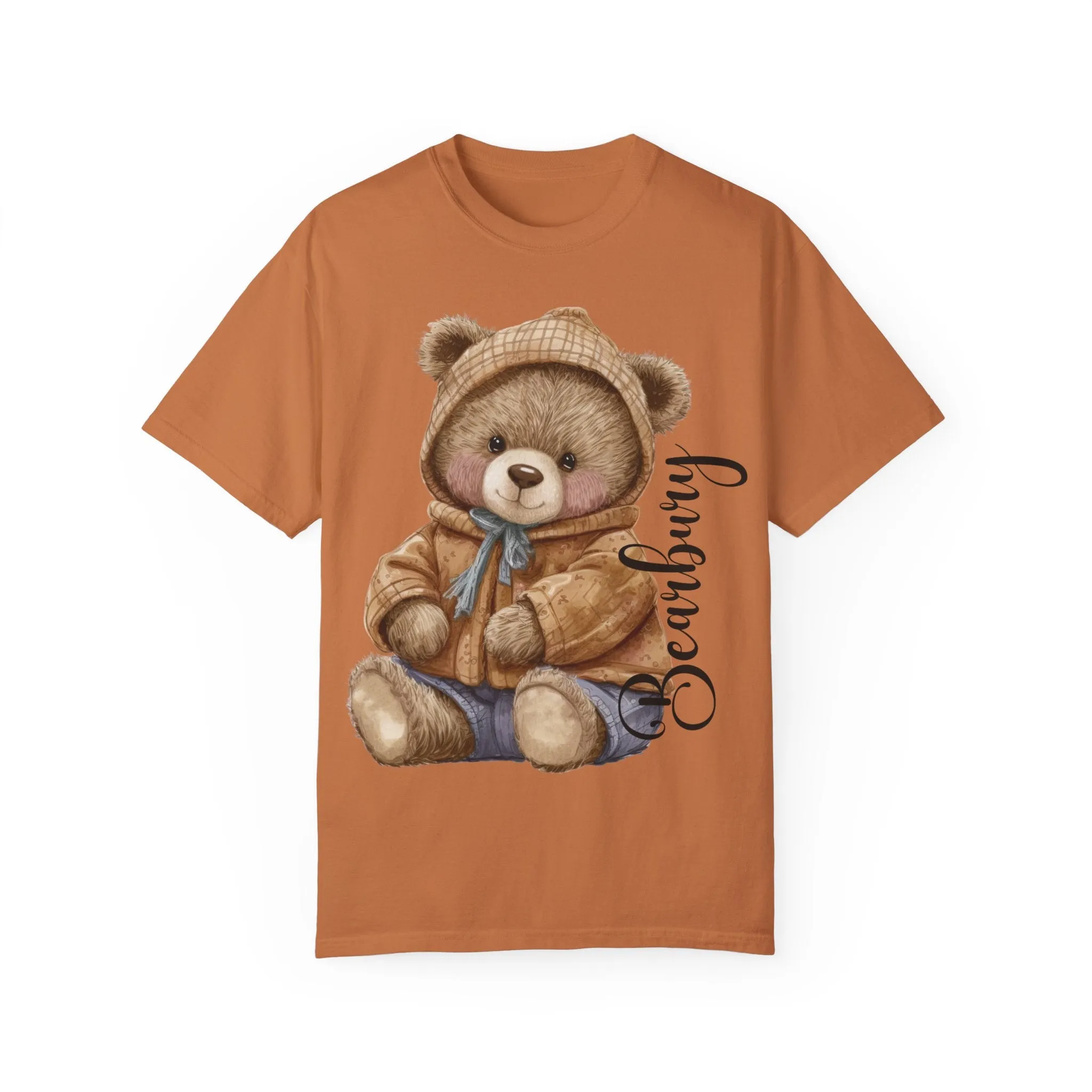 Garment-Dyed Casual Bearbury Tees : Effortlessly Cool and Comfortable made for men and women