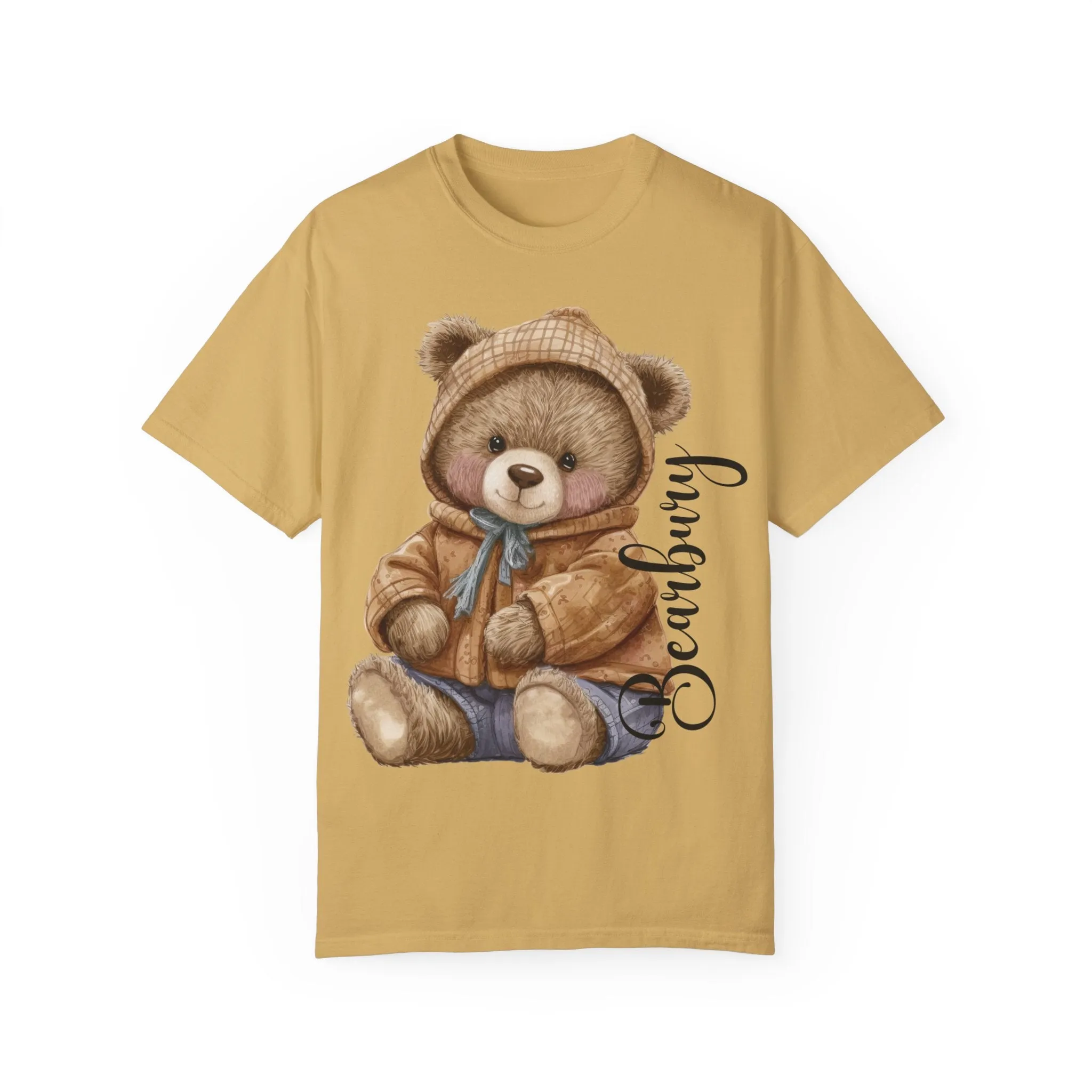 Garment-Dyed Casual Bearbury Tees : Effortlessly Cool and Comfortable made for men and women