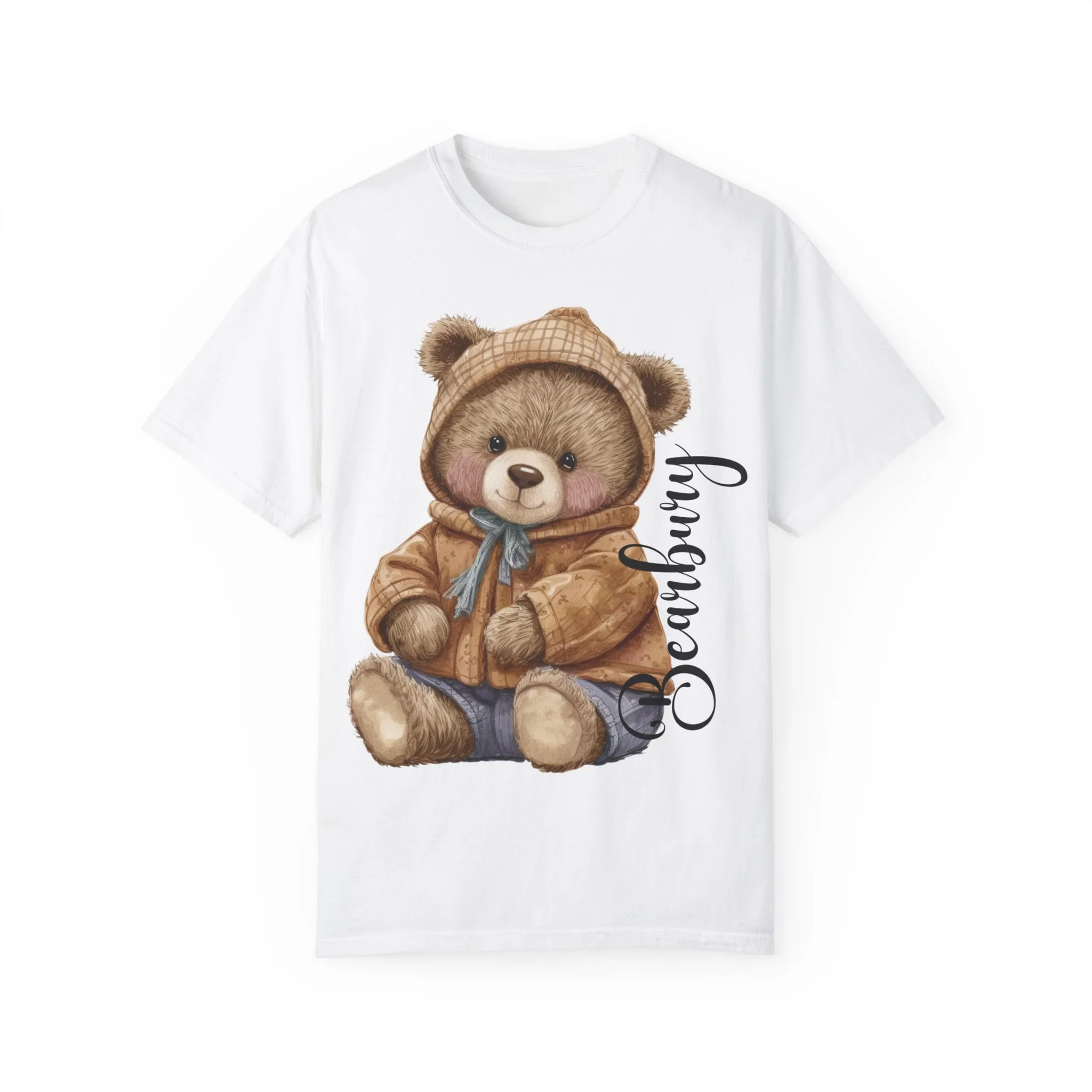 Garment-Dyed Casual Bearbury Tees : Effortlessly Cool and Comfortable made for men and women