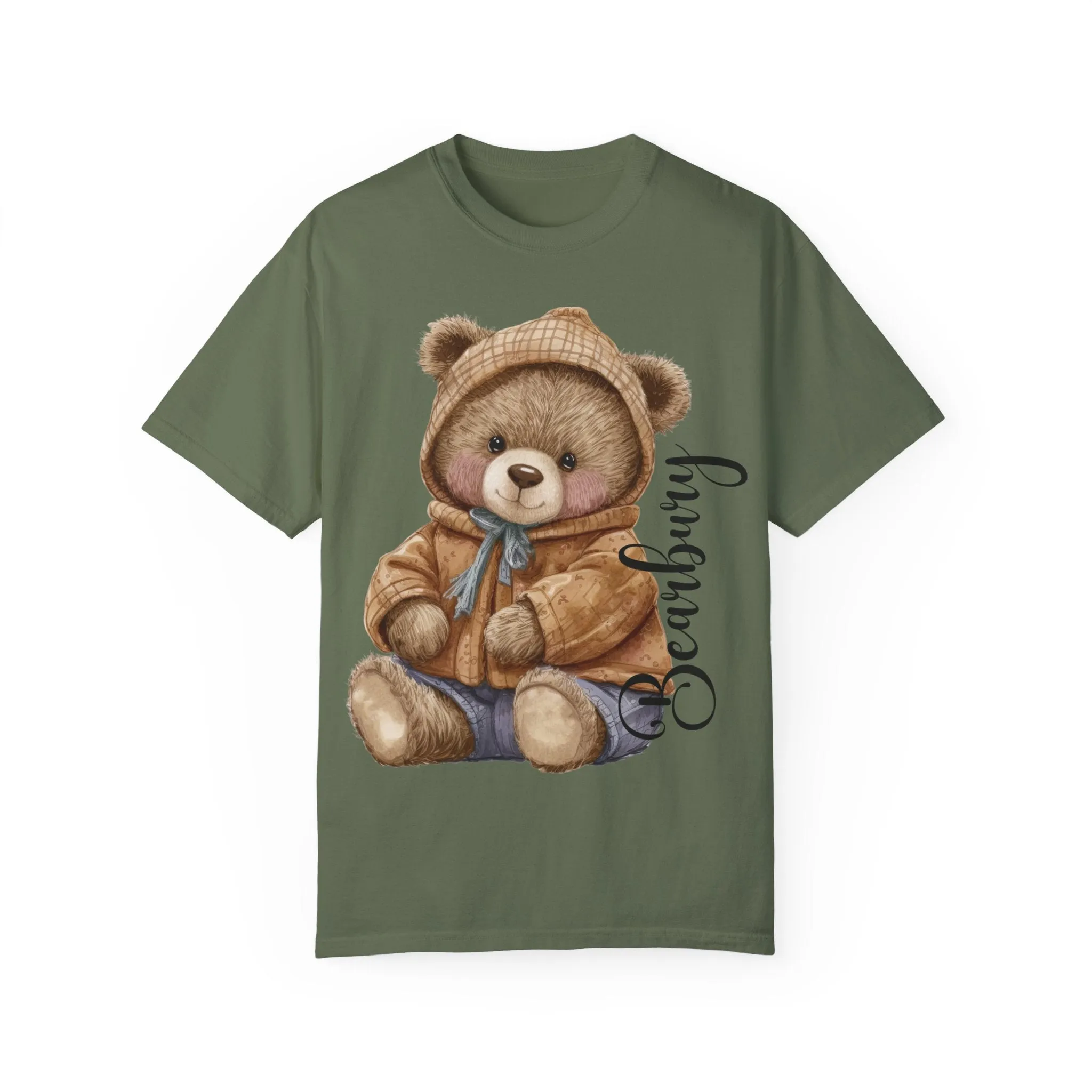 Garment-Dyed Casual Bearbury Tees : Effortlessly Cool and Comfortable made for men and women