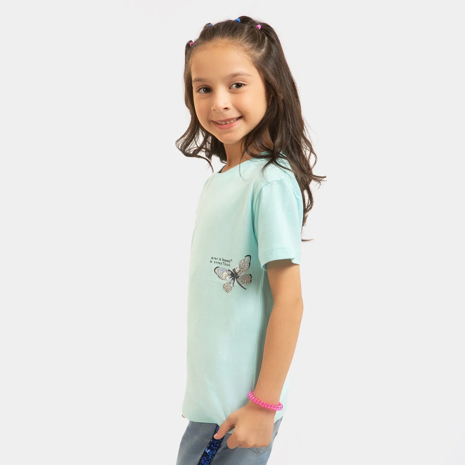 Girls T-Shirt H/S Butterfly  - Spa Retreat