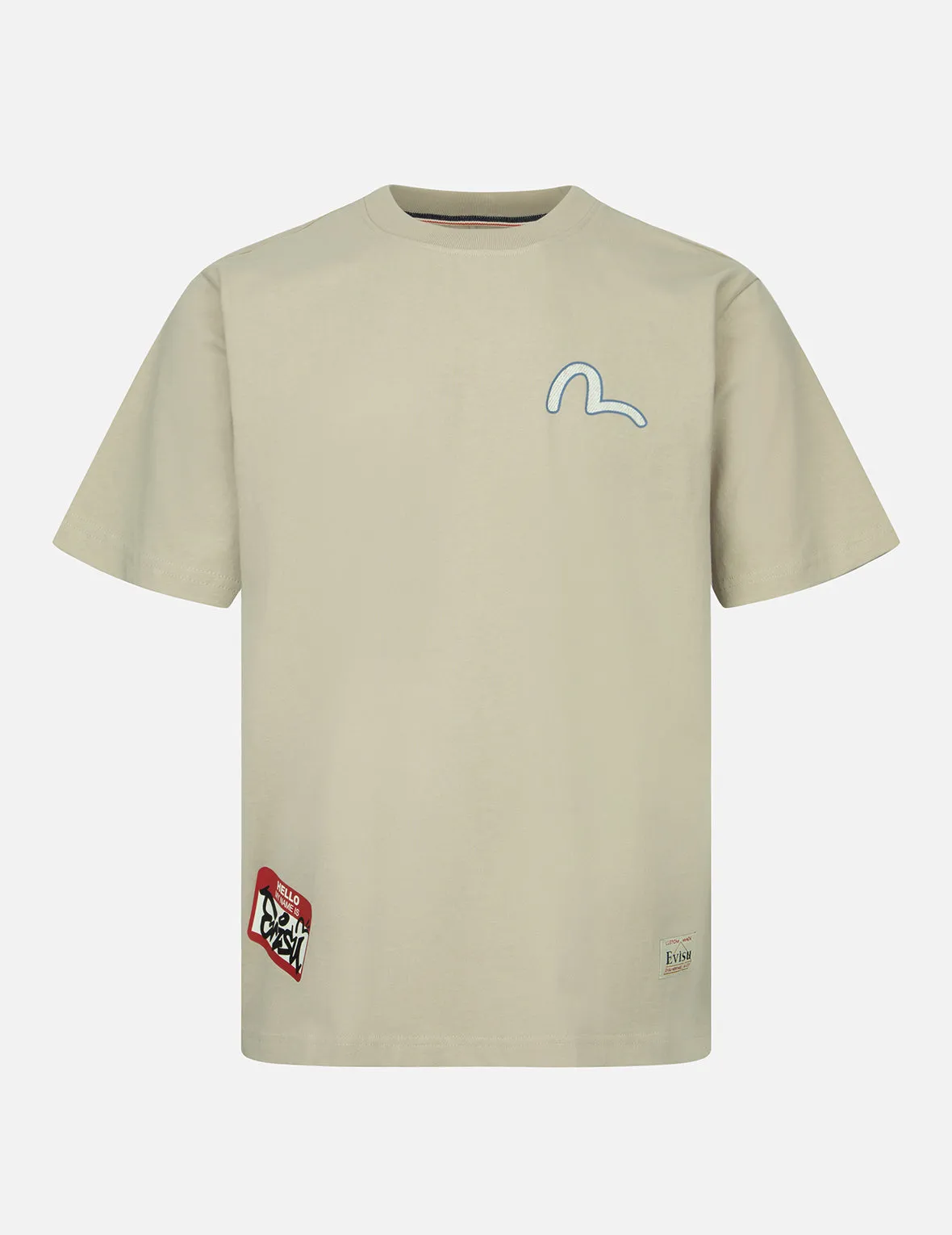 Graffiti Daruma Print T-shirt