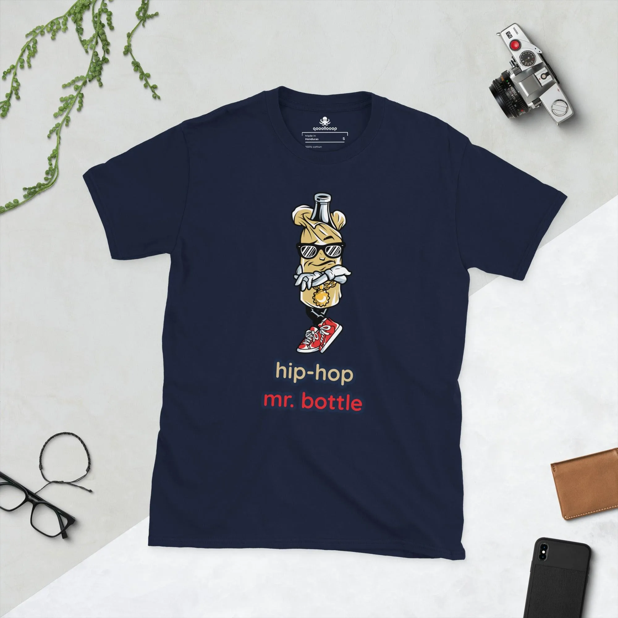 Hip-Hop Mr. Bottle | Unisex Soft Style T-Shirt
