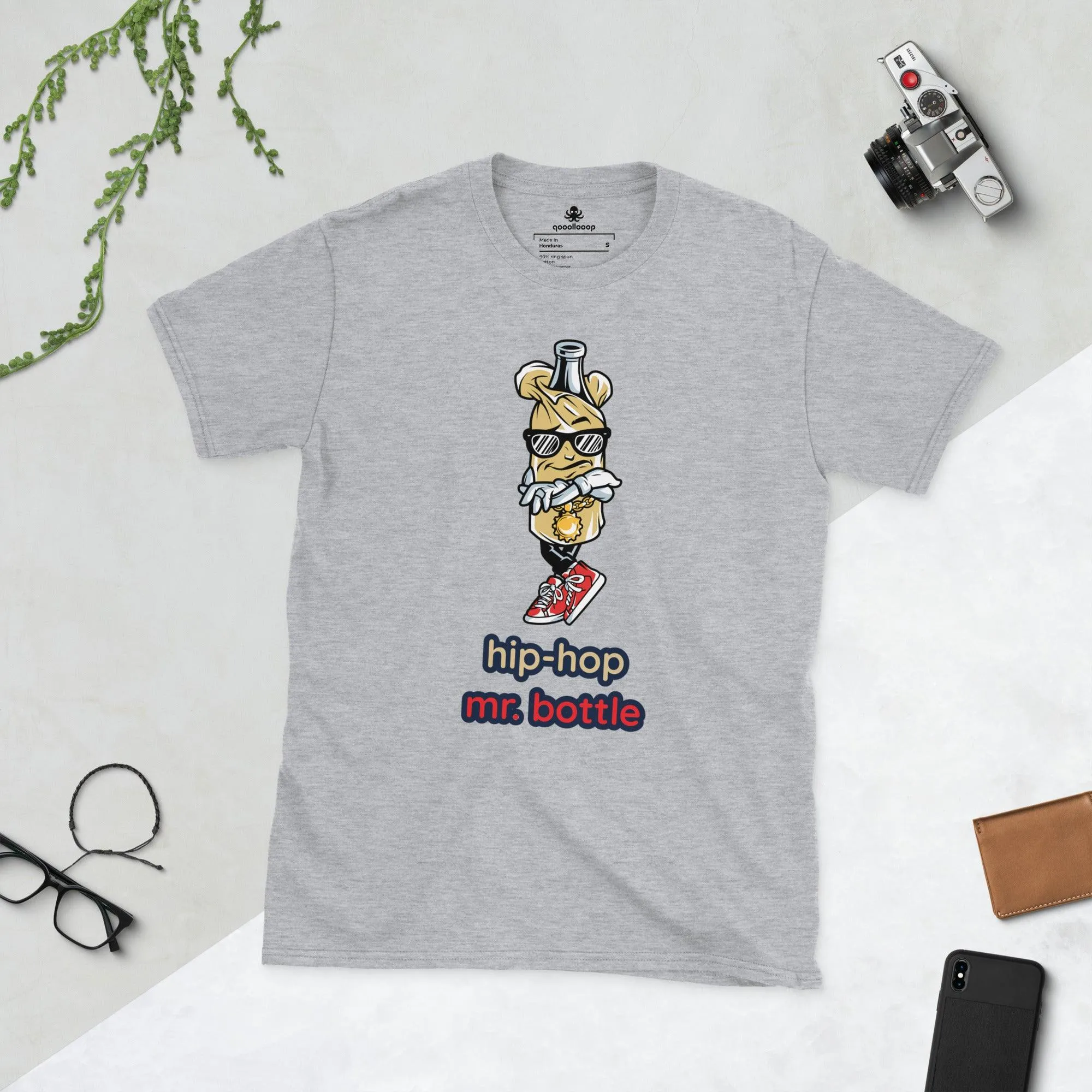 Hip-Hop Mr. Bottle | Unisex Soft Style T-Shirt