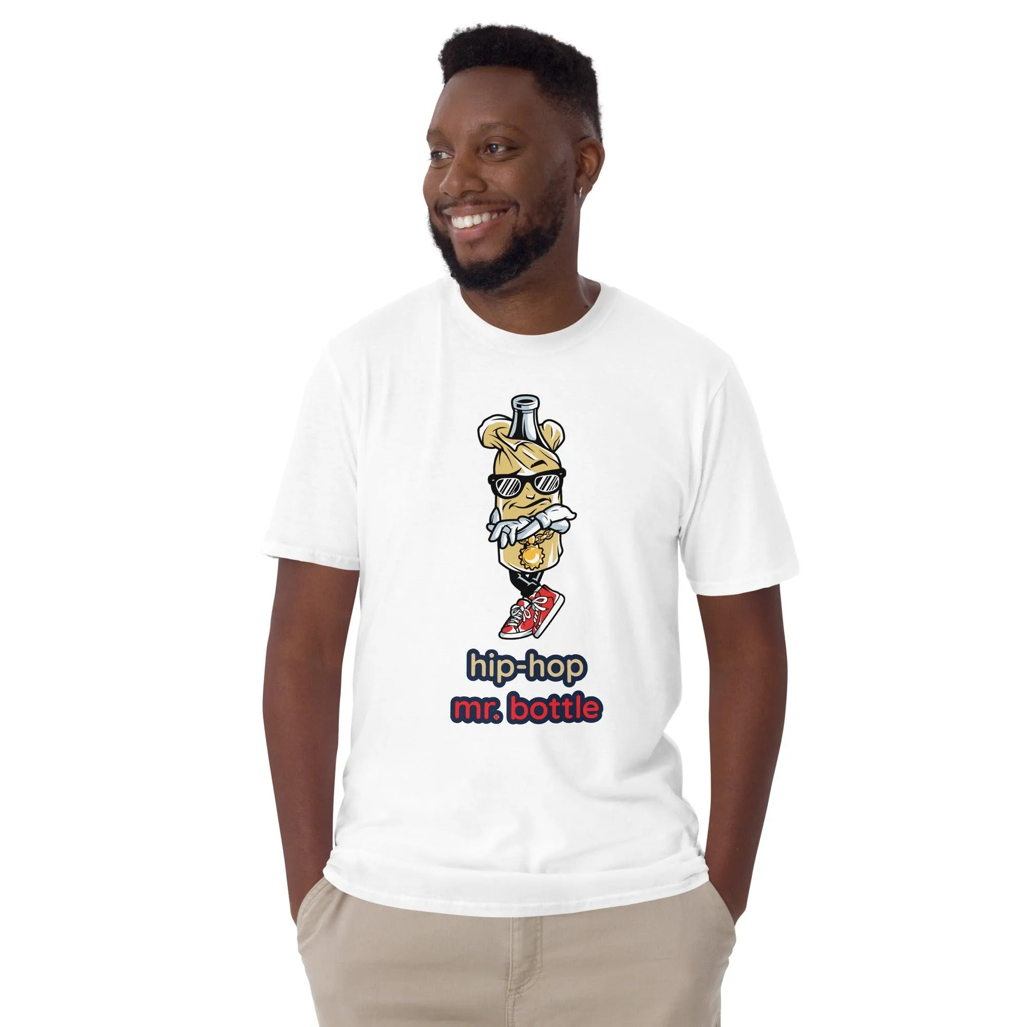 Hip-Hop Mr. Bottle | Unisex Soft Style T-Shirt