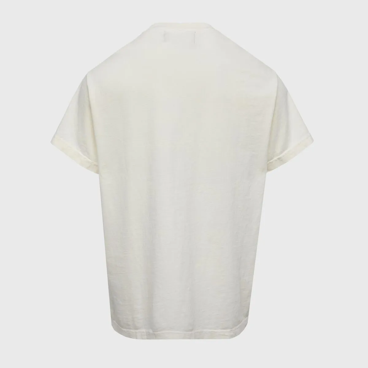 Homme   Femme "Hollywood" Cream Graphic Tee(HFSS202267-3)