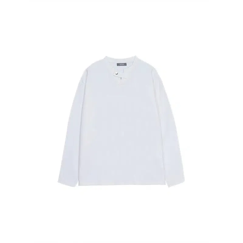 Hua Minimal Detail Classic Long Sleeves T-Shirt