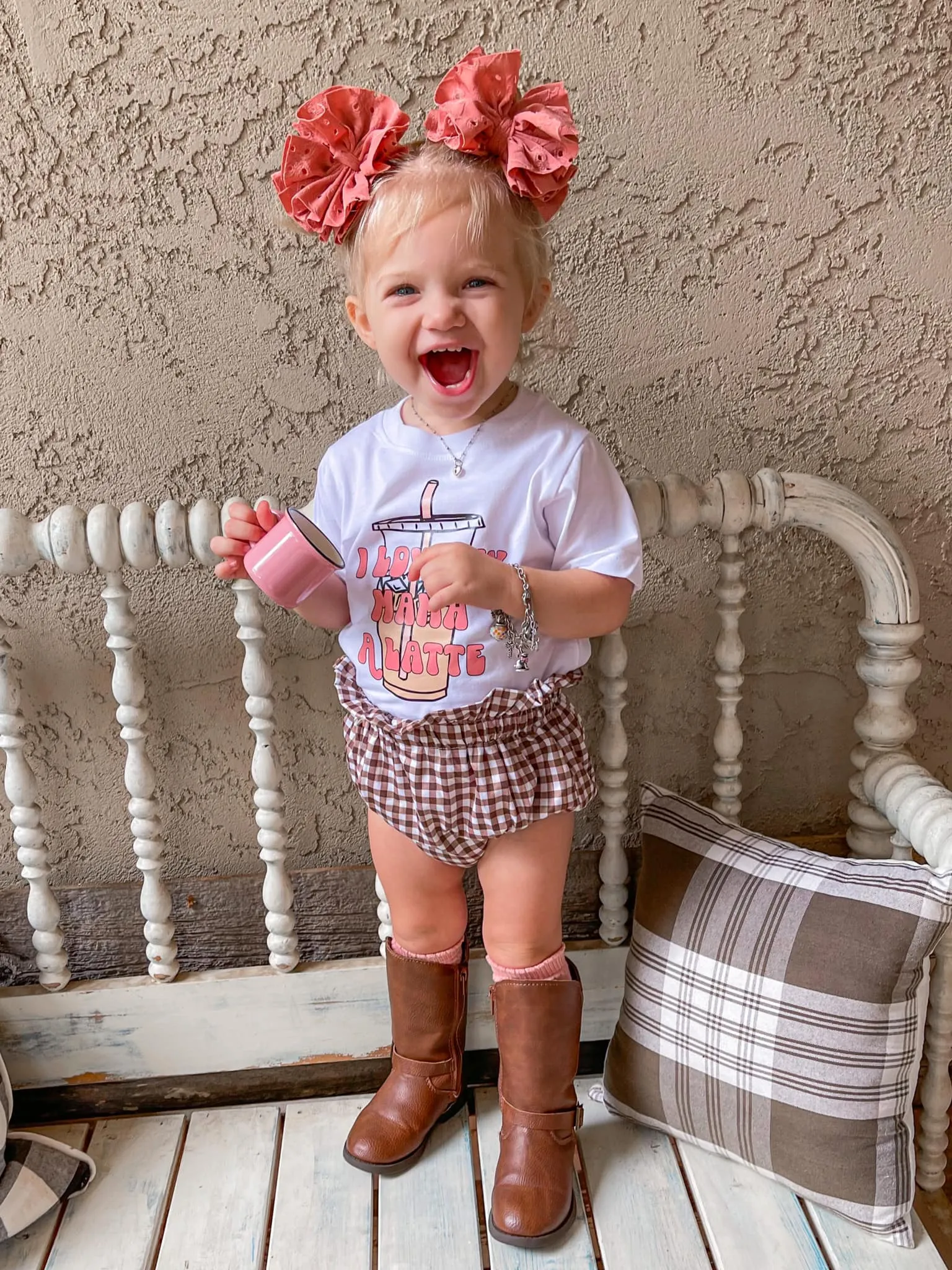 I Love My Mama A Latte T-Shirt
