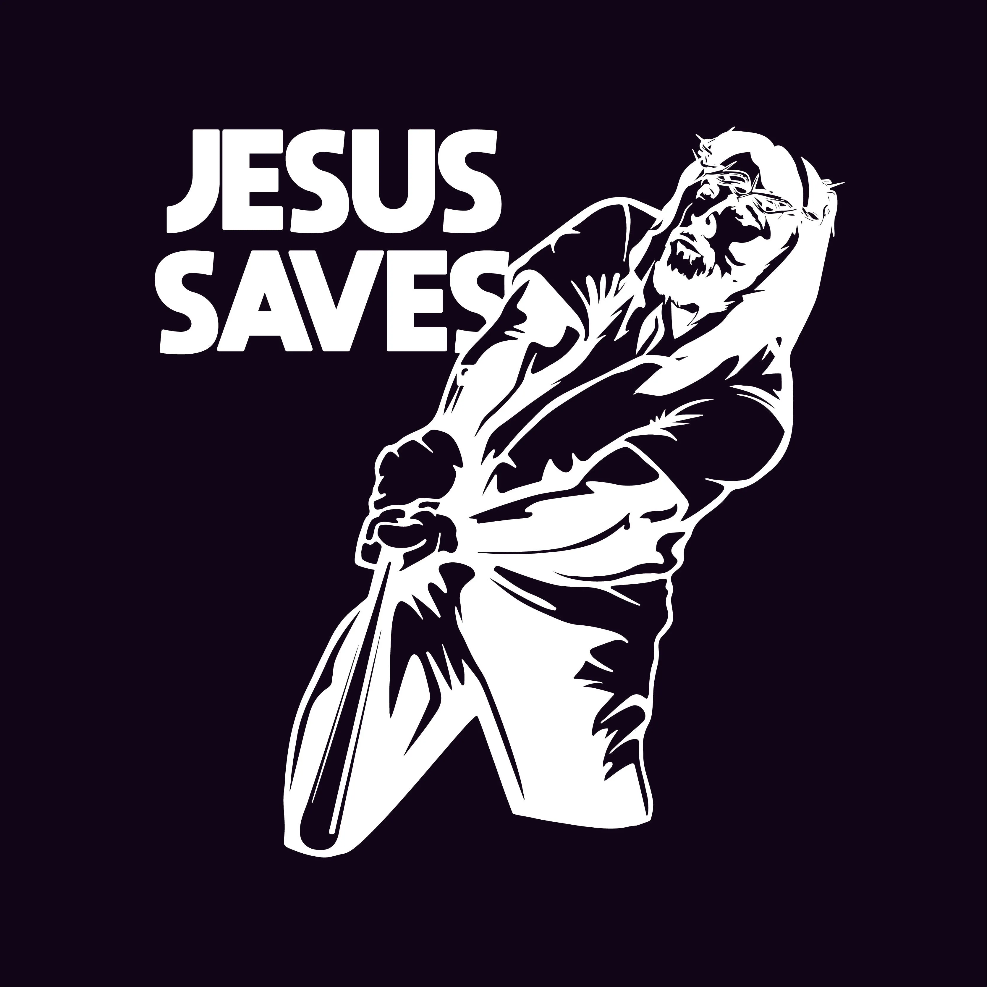 Jesus Saves, Graphic Shirt