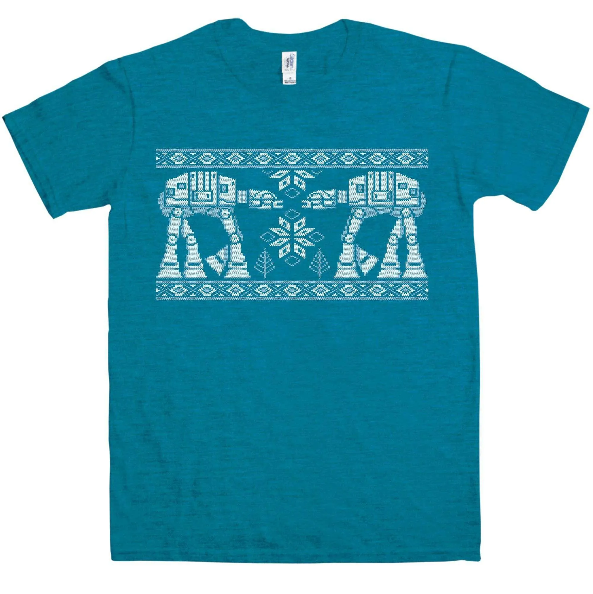 Knitted Jumper Style Snow Walkers T-Shirt