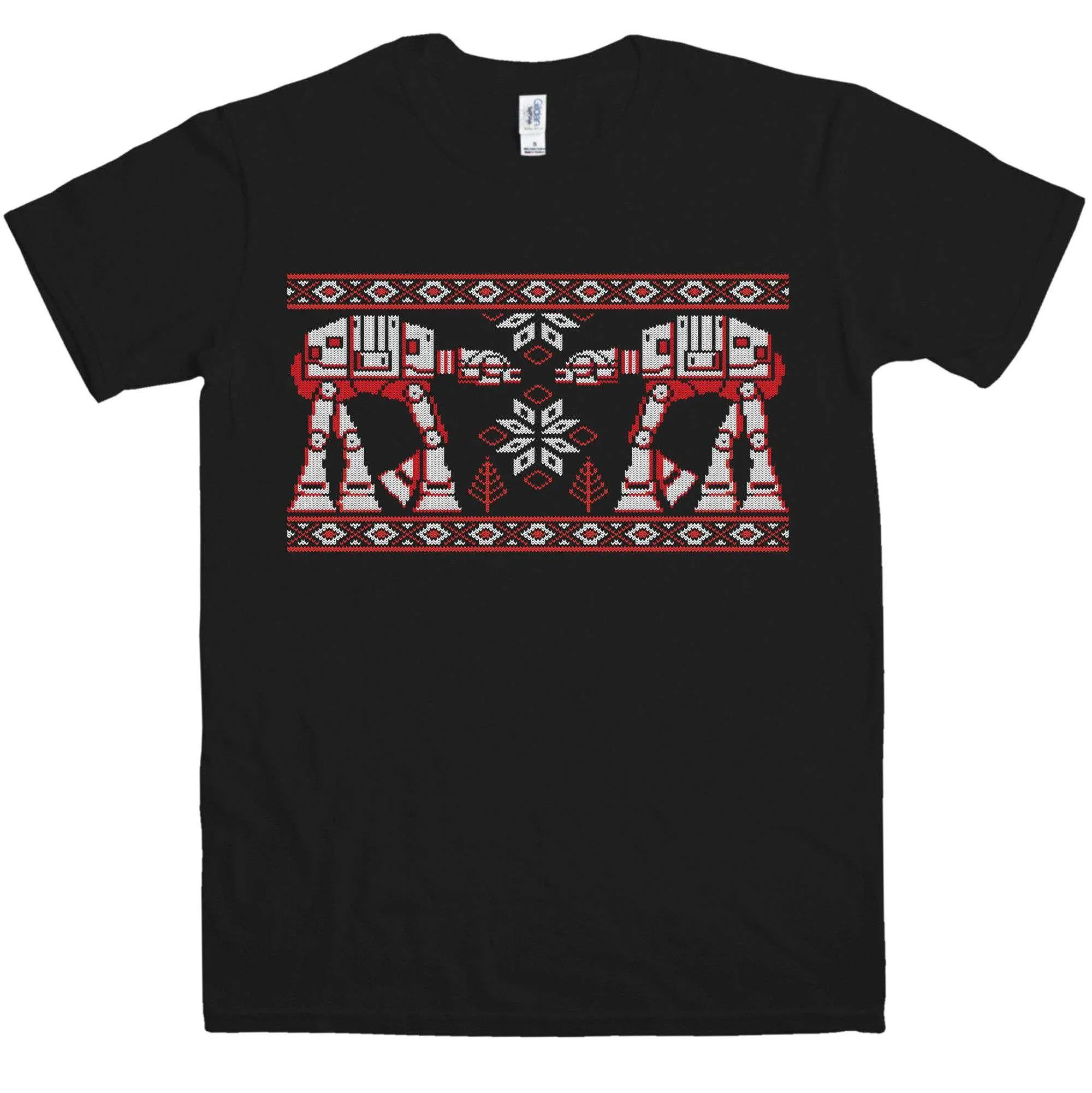 Knitted Jumper Style Snow Walkers T-Shirt