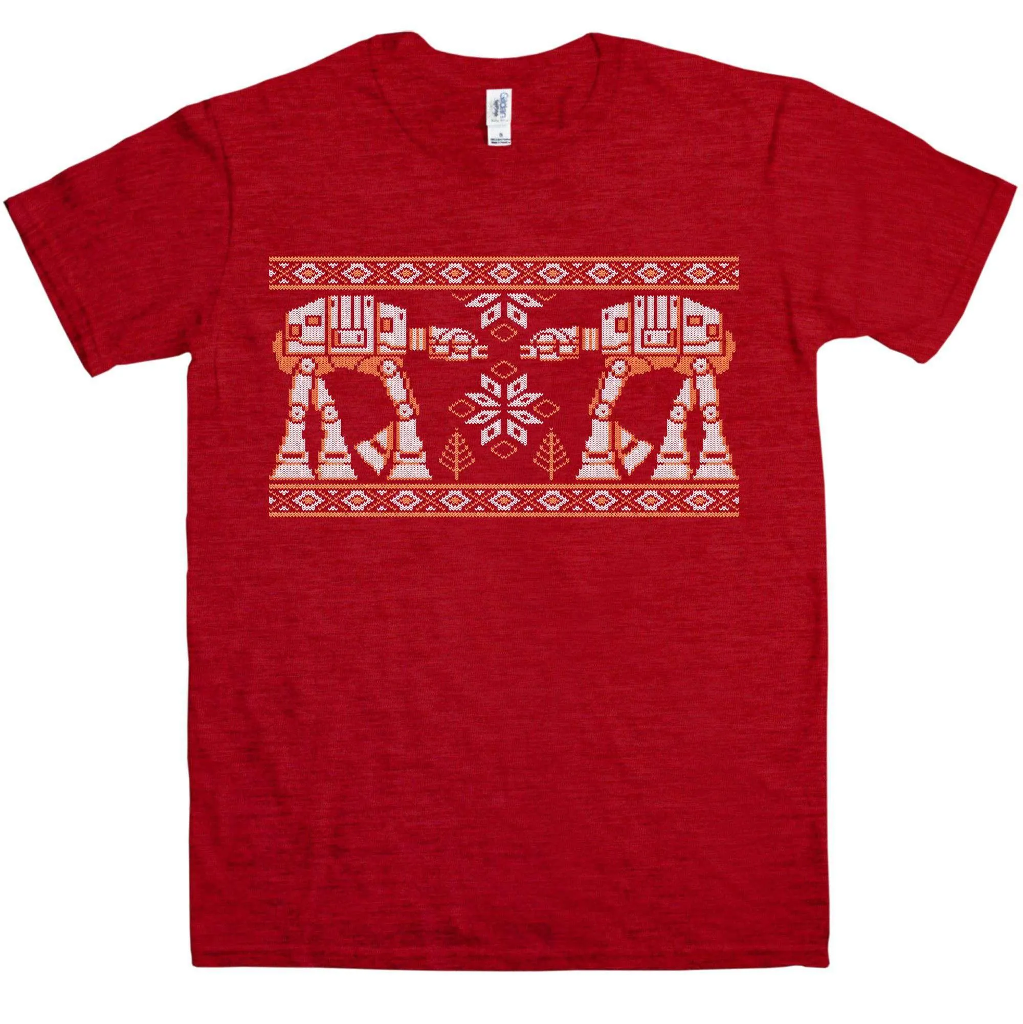 Knitted Jumper Style Snow Walkers T-Shirt