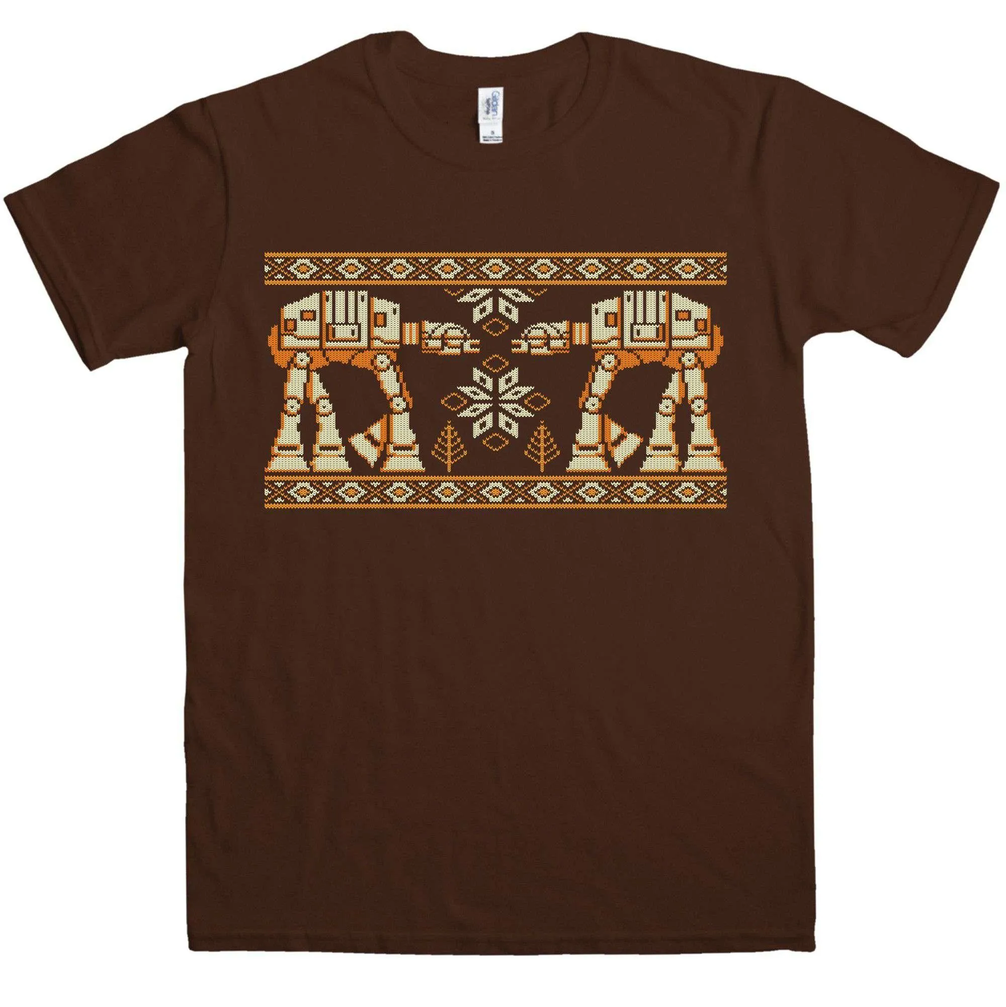 Knitted Jumper Style Snow Walkers T-Shirt
