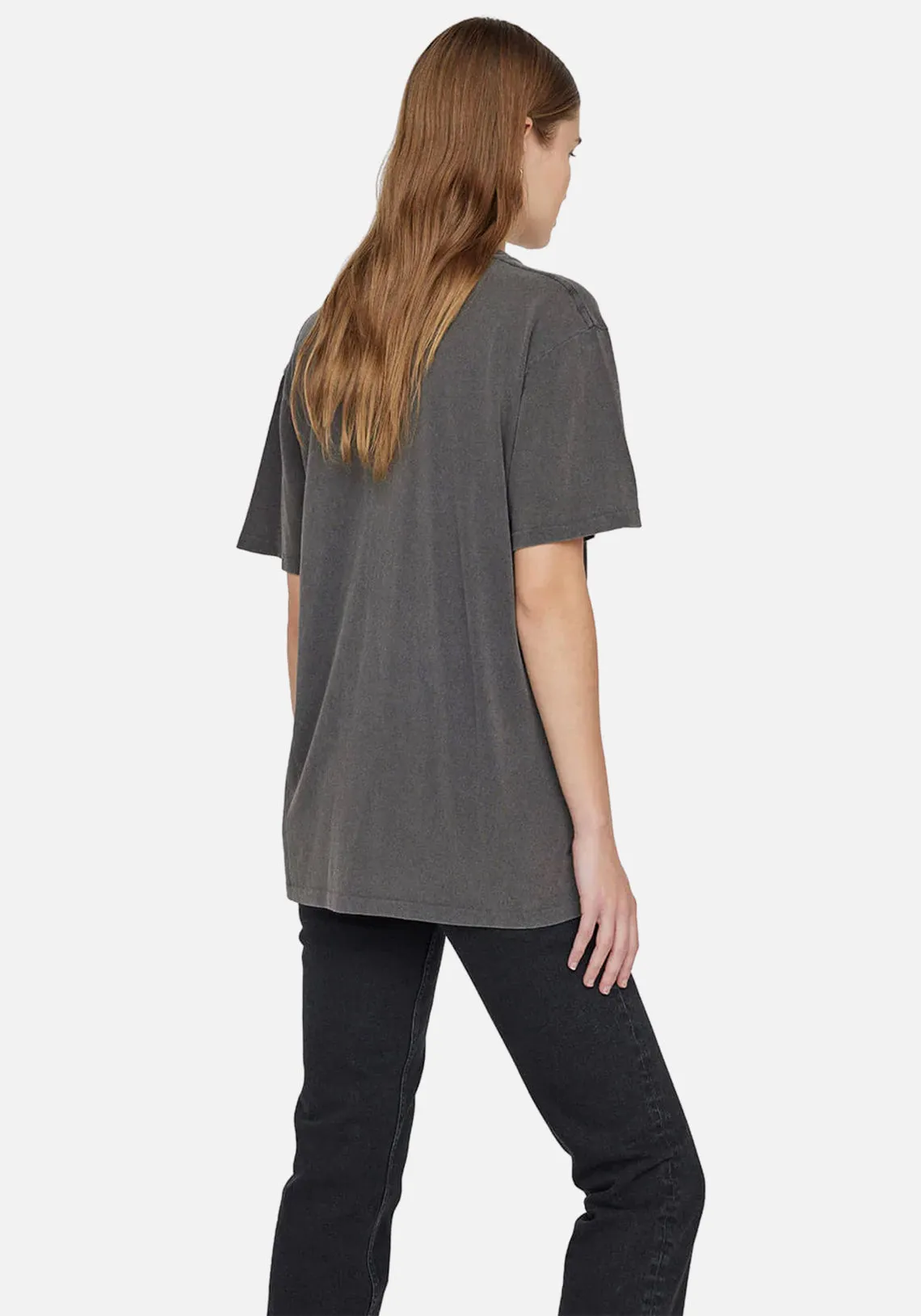 LILI TEE BING BLEACHED FADED BLACK