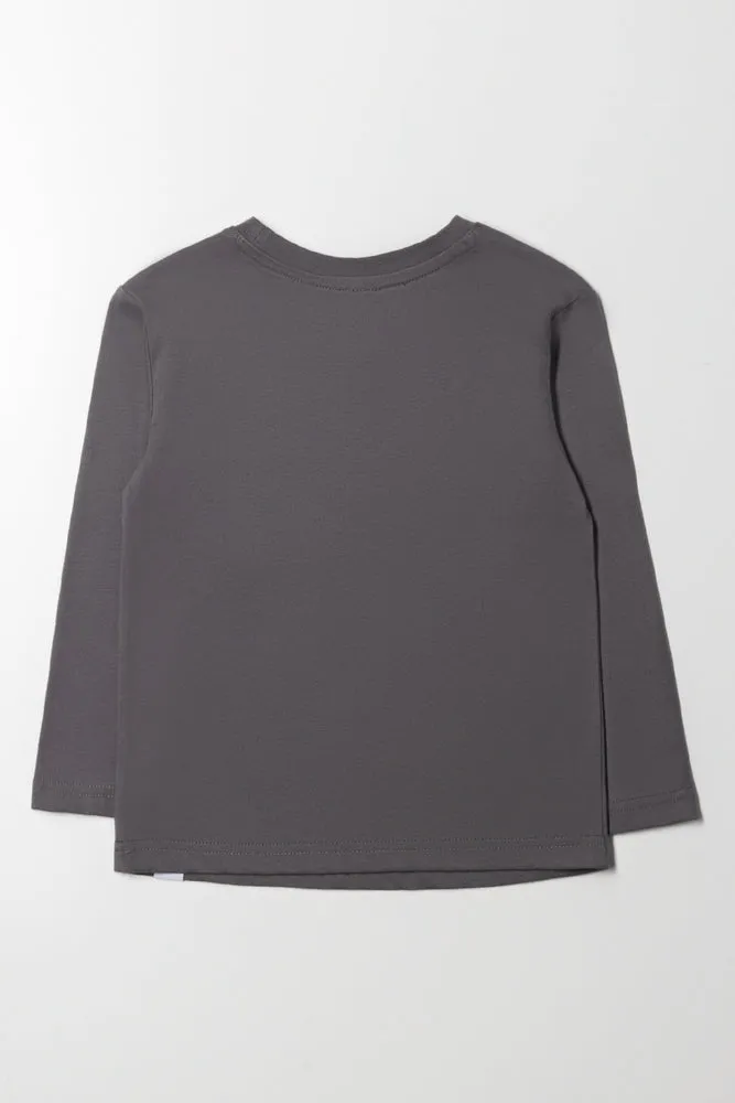 Long Sleeve T-Shirt Dark Grey
