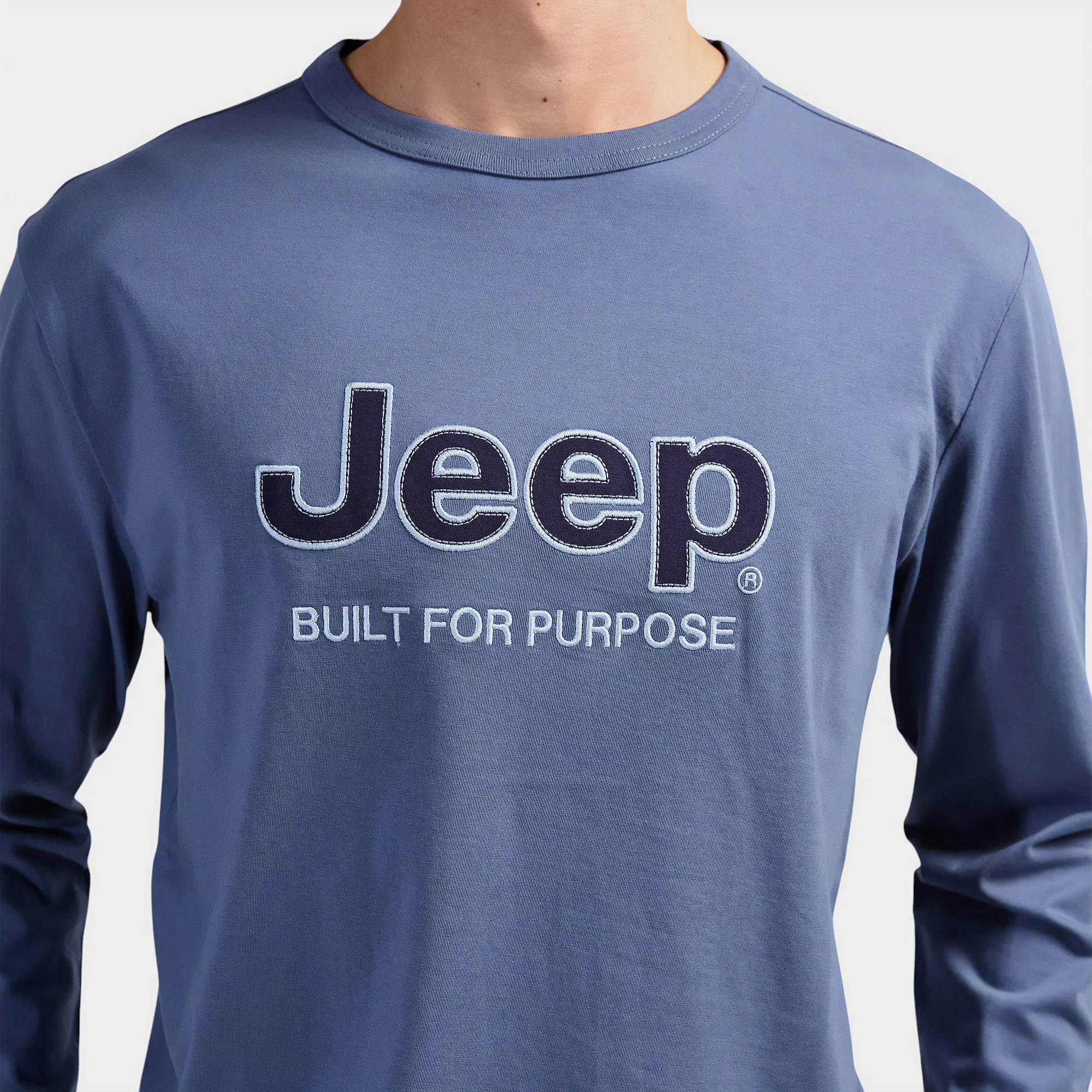 L/S Logo Applique T-Shirt