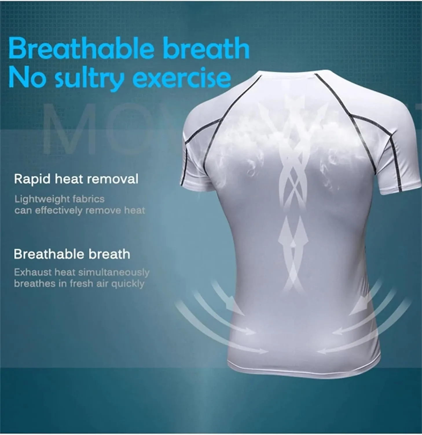 Men's Bodybuilding T - Shirt Slim Quick Dry Compression Shirt Short Sleeve Running Baselayer Top
