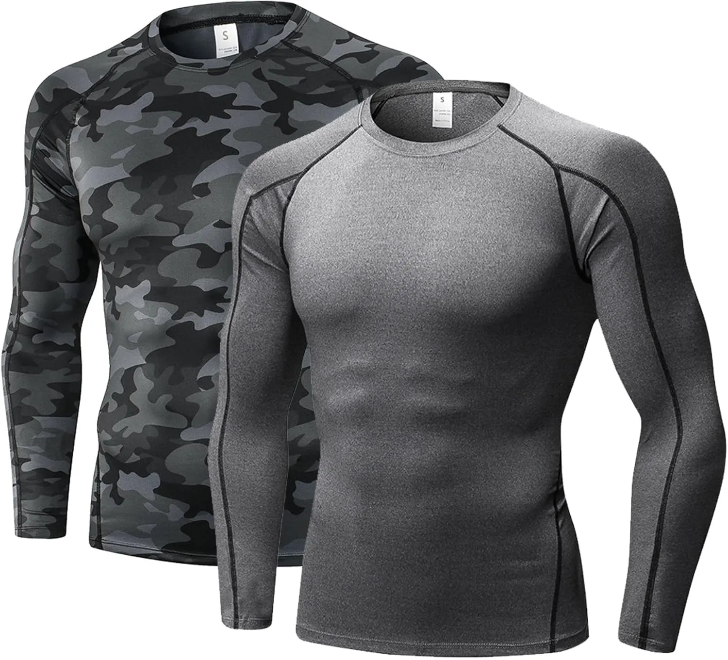 Men's Bodybuilding T - Shirt Slim Quick Dry Compression Shirt Short Sleeve Running Baselayer Top