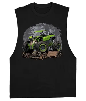 Monster KRX - "Ausie Cut" Premium Sleeveless T-Shirt - AdrenalineJunkieProd
