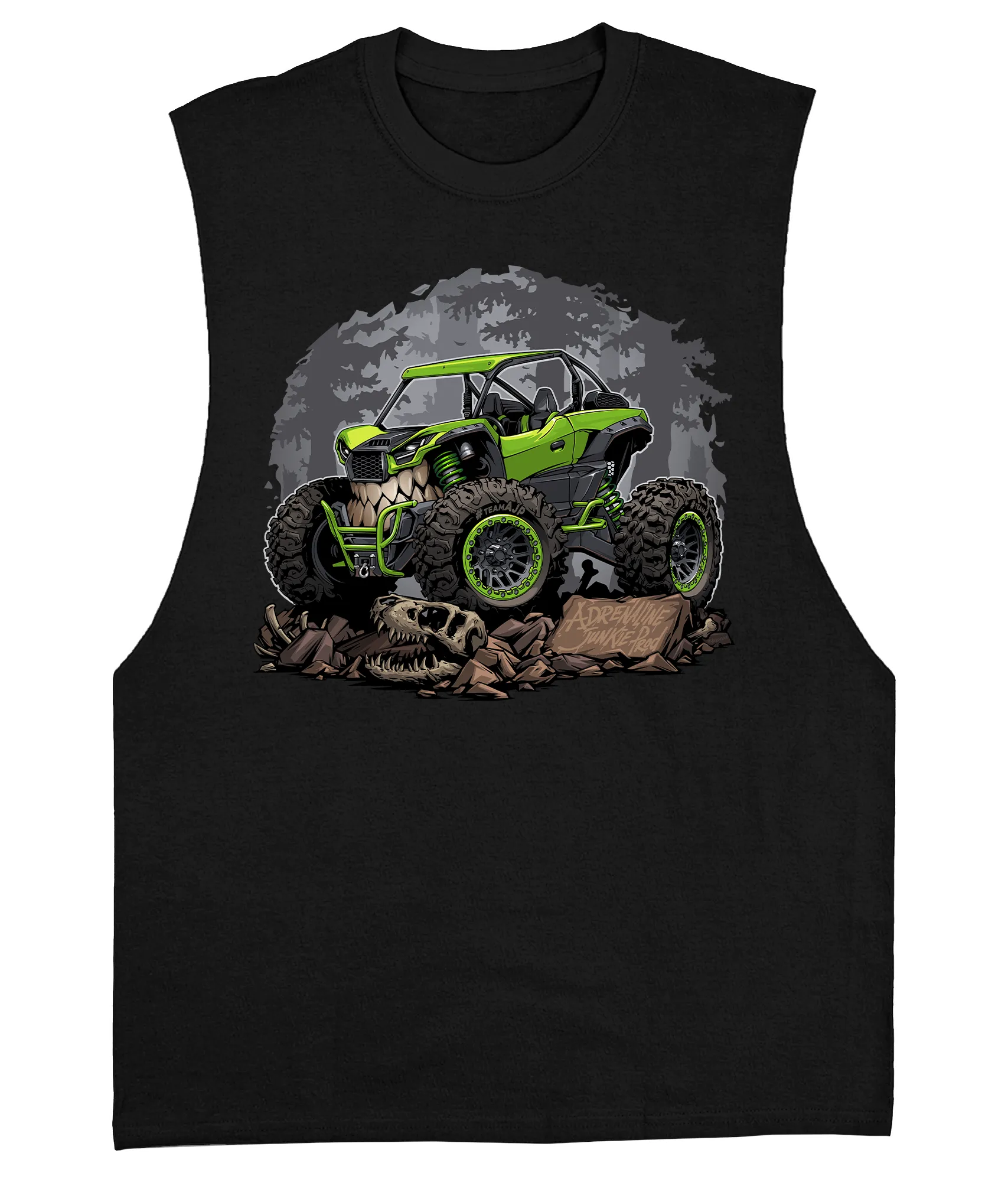 Monster KRX - "Ausie Cut" Premium Sleeveless T-Shirt - AdrenalineJunkieProd