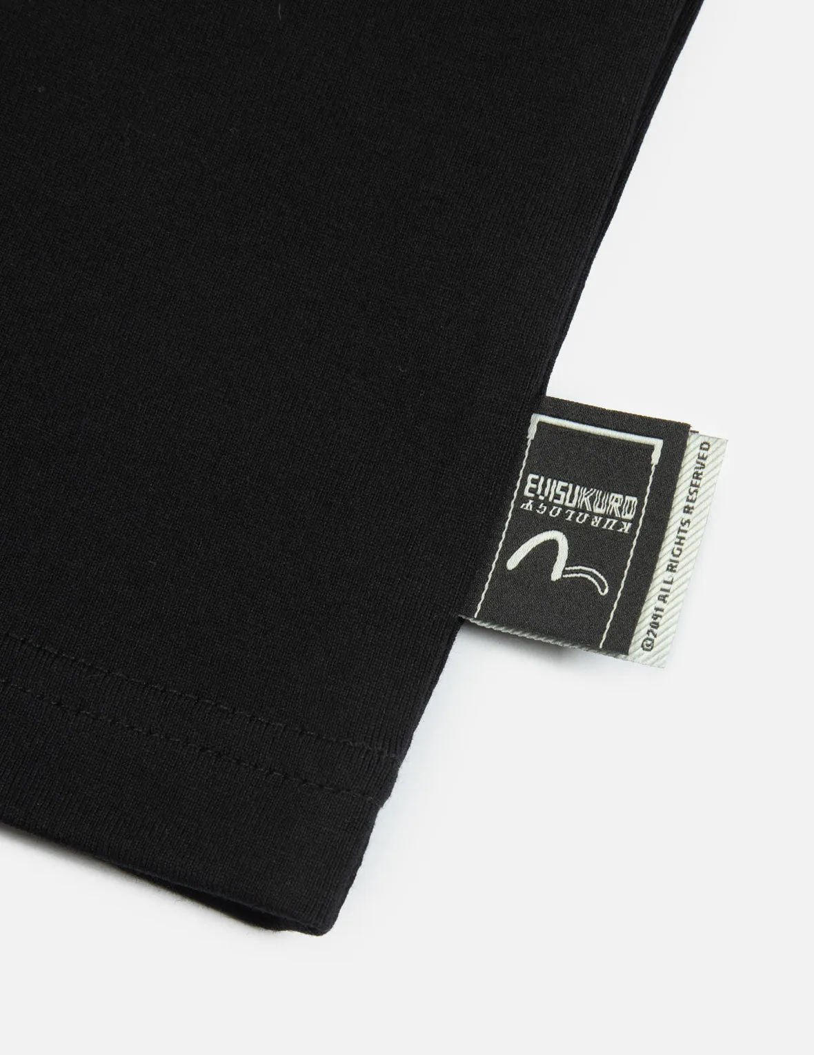 Multi Logo and Slogan Embroideries T-Shirt