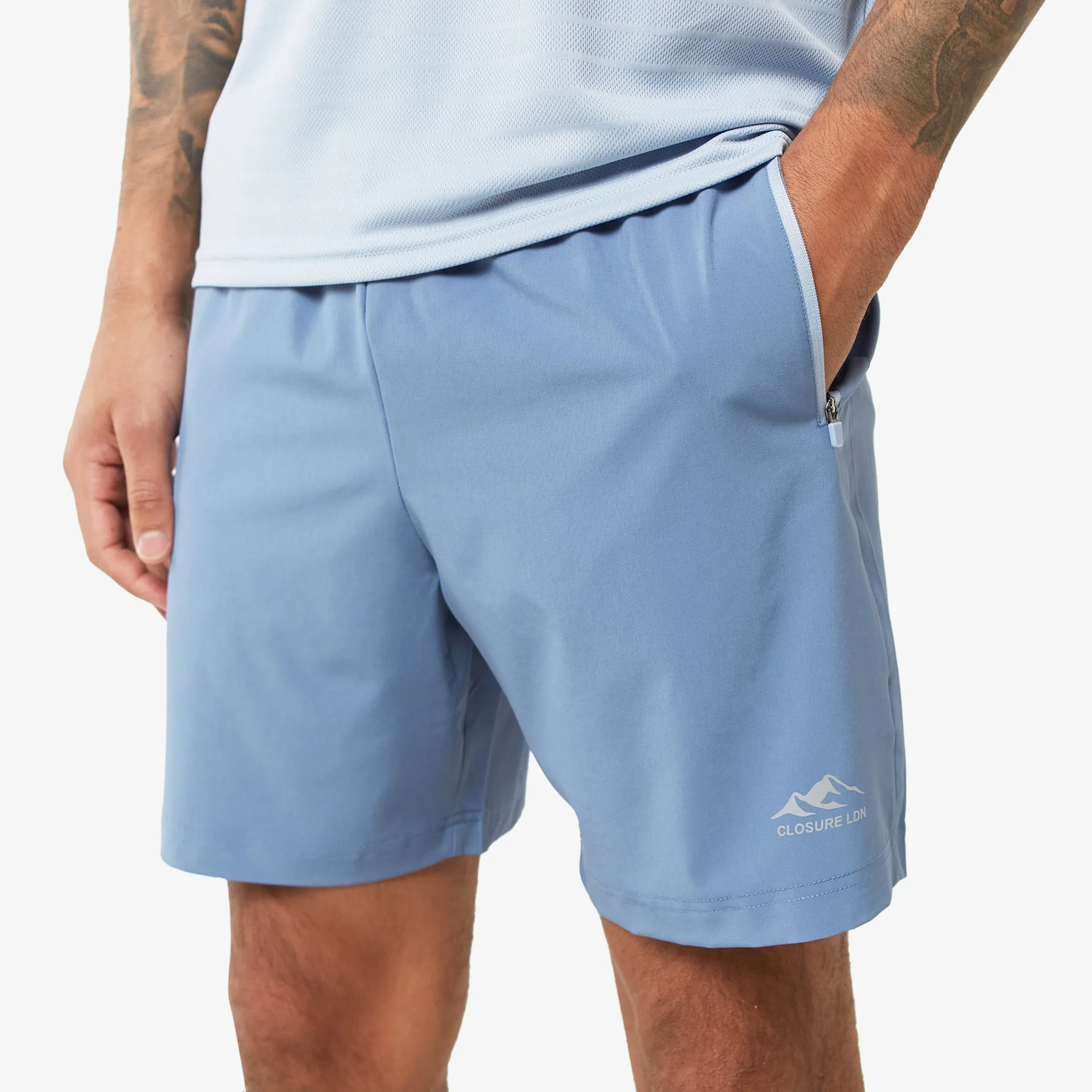 Multipack Training Twinset | Dusty Blue Lime