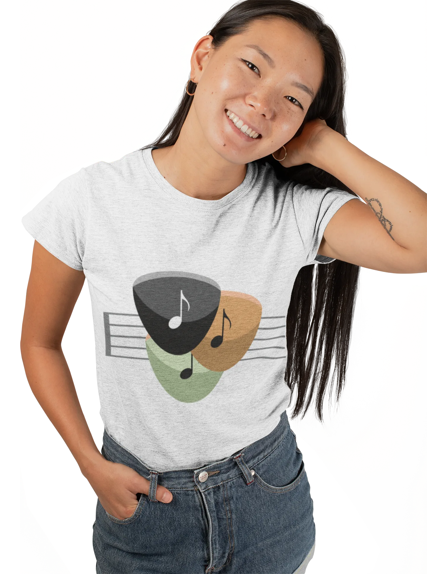 Music Notes | Women's Premium Tee