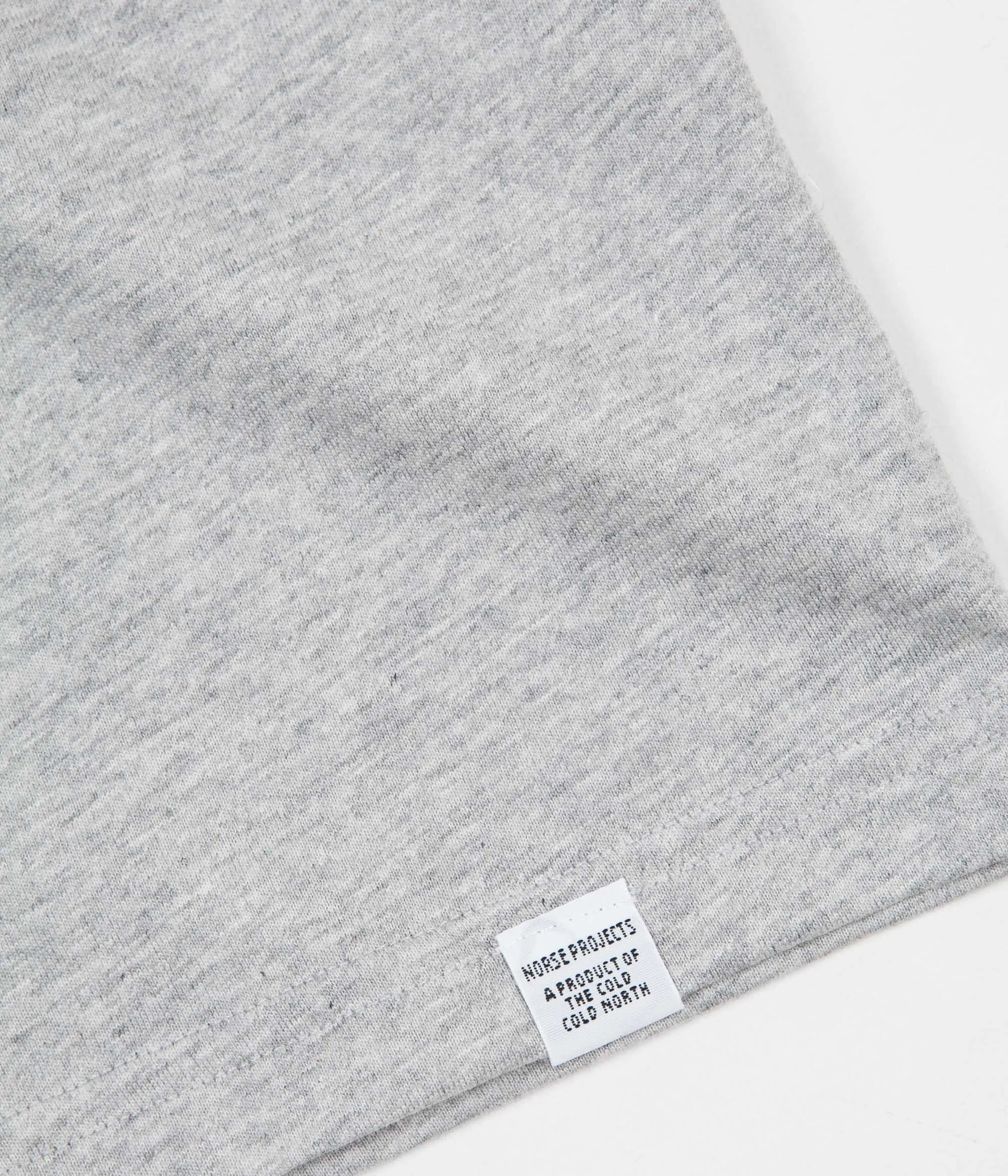 Norse Projects Niels T-Shirt - Light Grey Melange