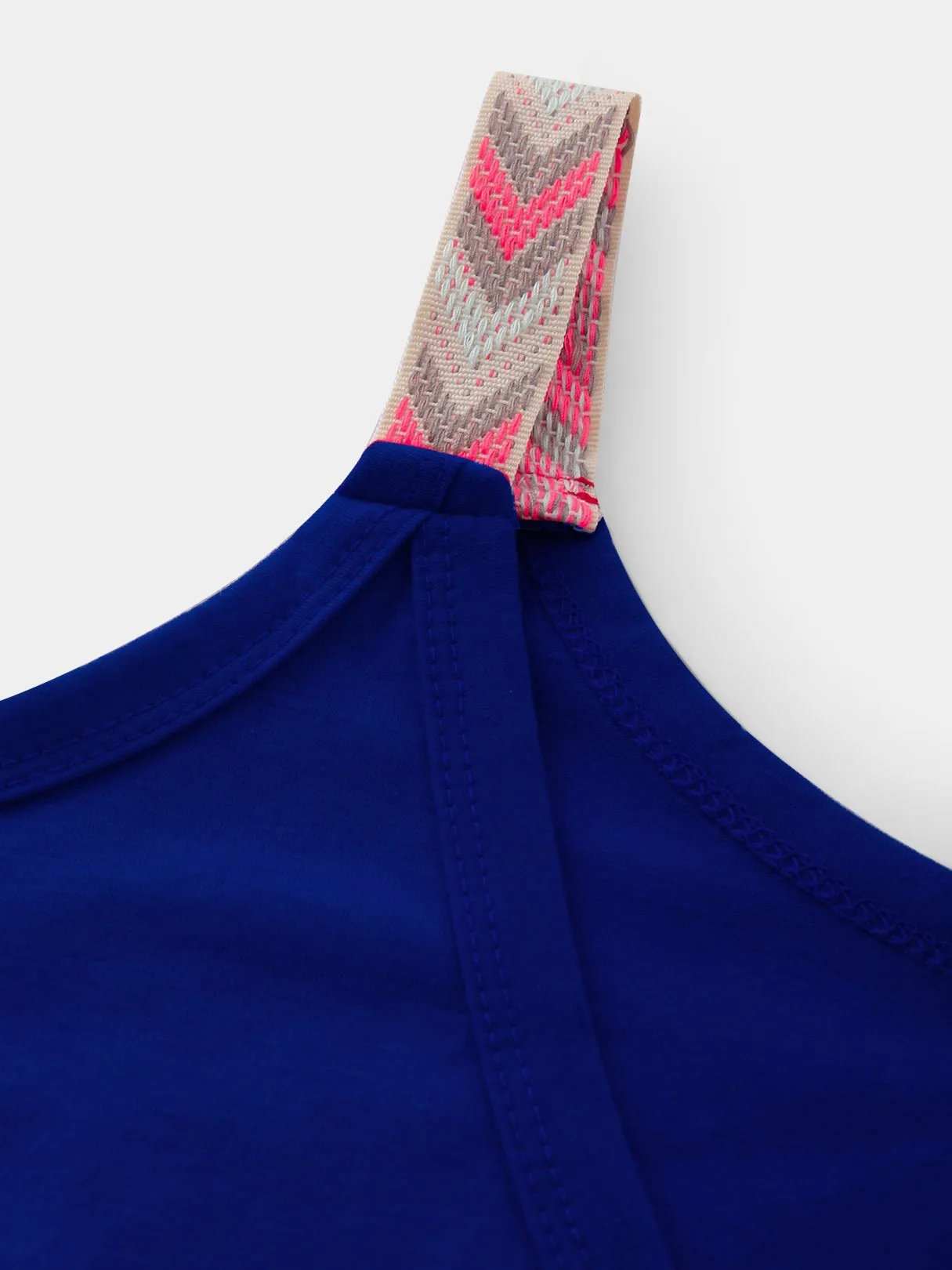 OEM ODM Cold Shoulder Deep V Neck Cut Out Short Sleeve Blue T-Shirts