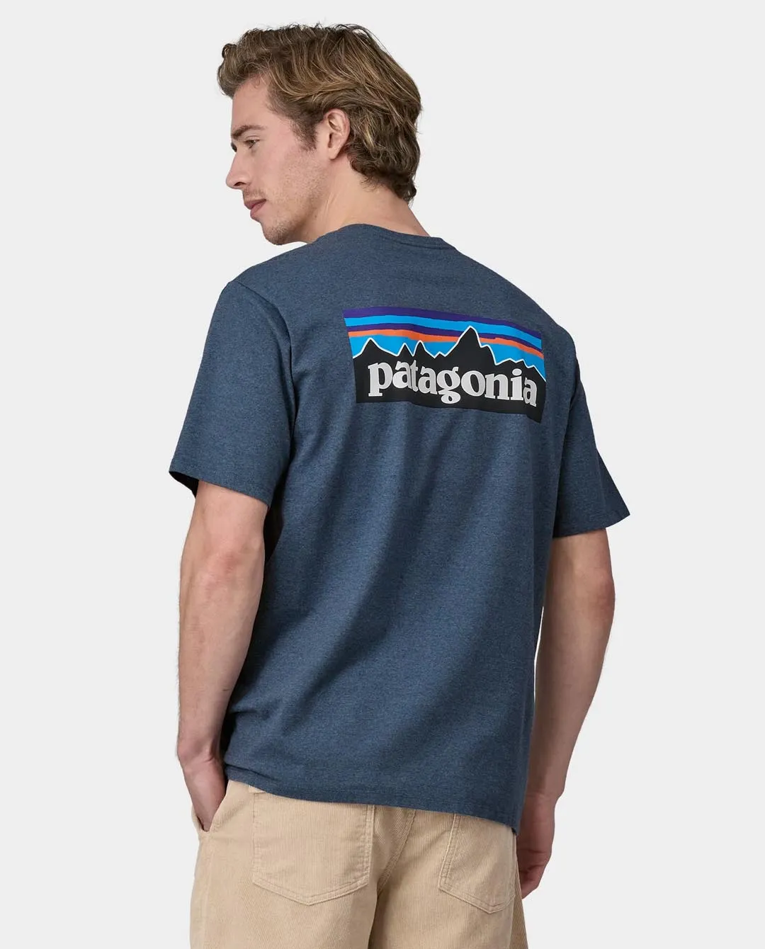 Patagonia - P-6 Logo Responsibili-Tee - Utility Blue