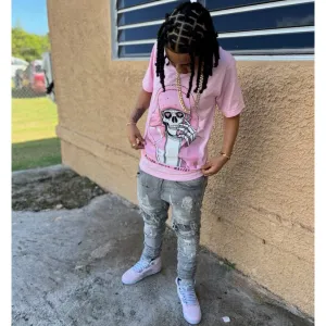 Pink Fur - Pink T-Shirt