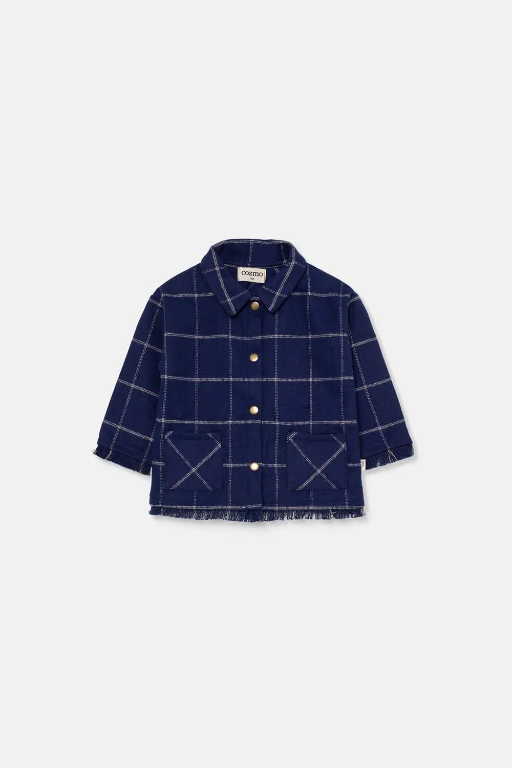 PLAID FLANNEL BABY SHIRT