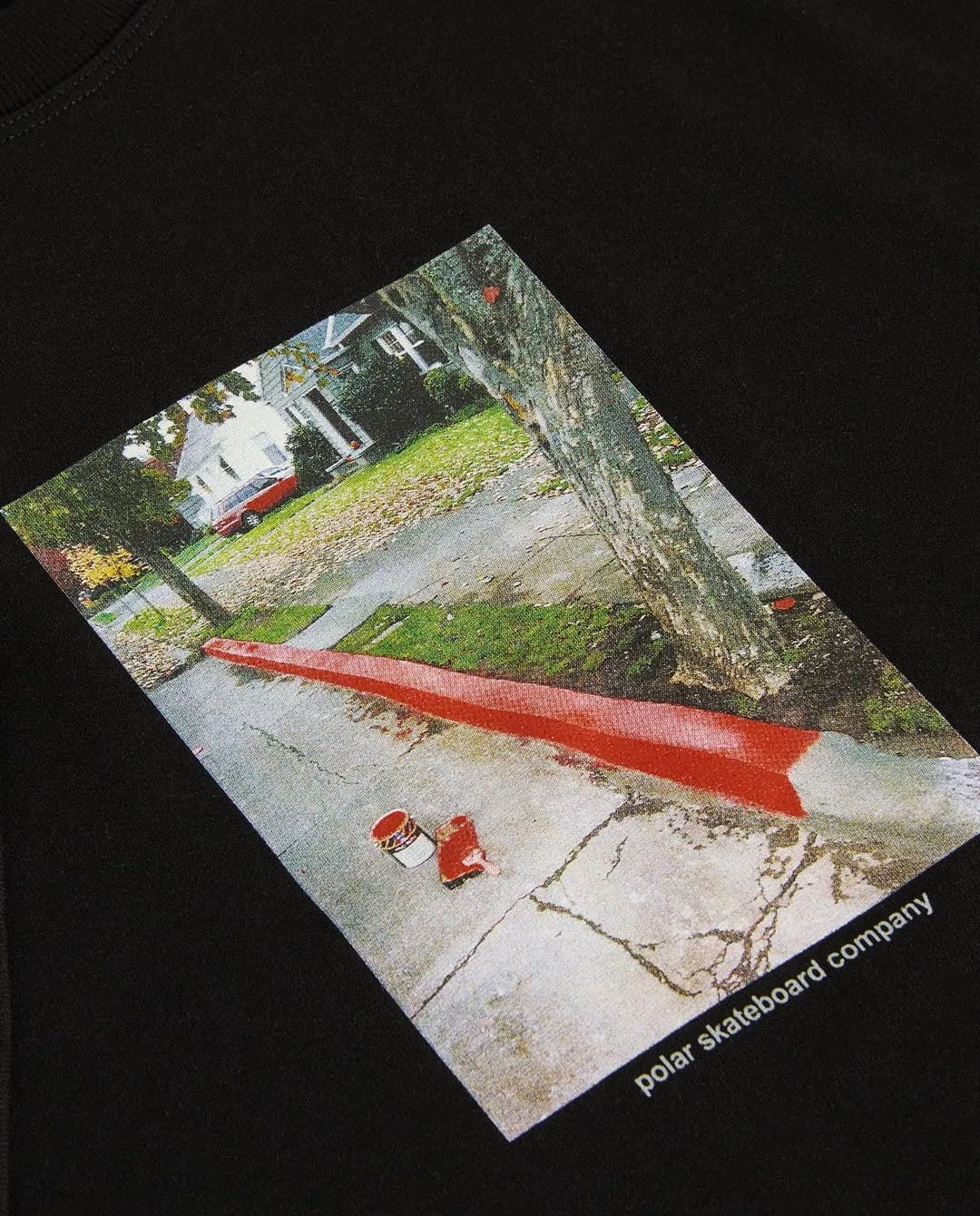 Polar - Red Curb T-Shirt - Black