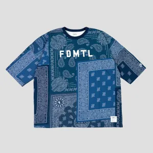 PRINTED PATCHWOTK SWEAT TEE