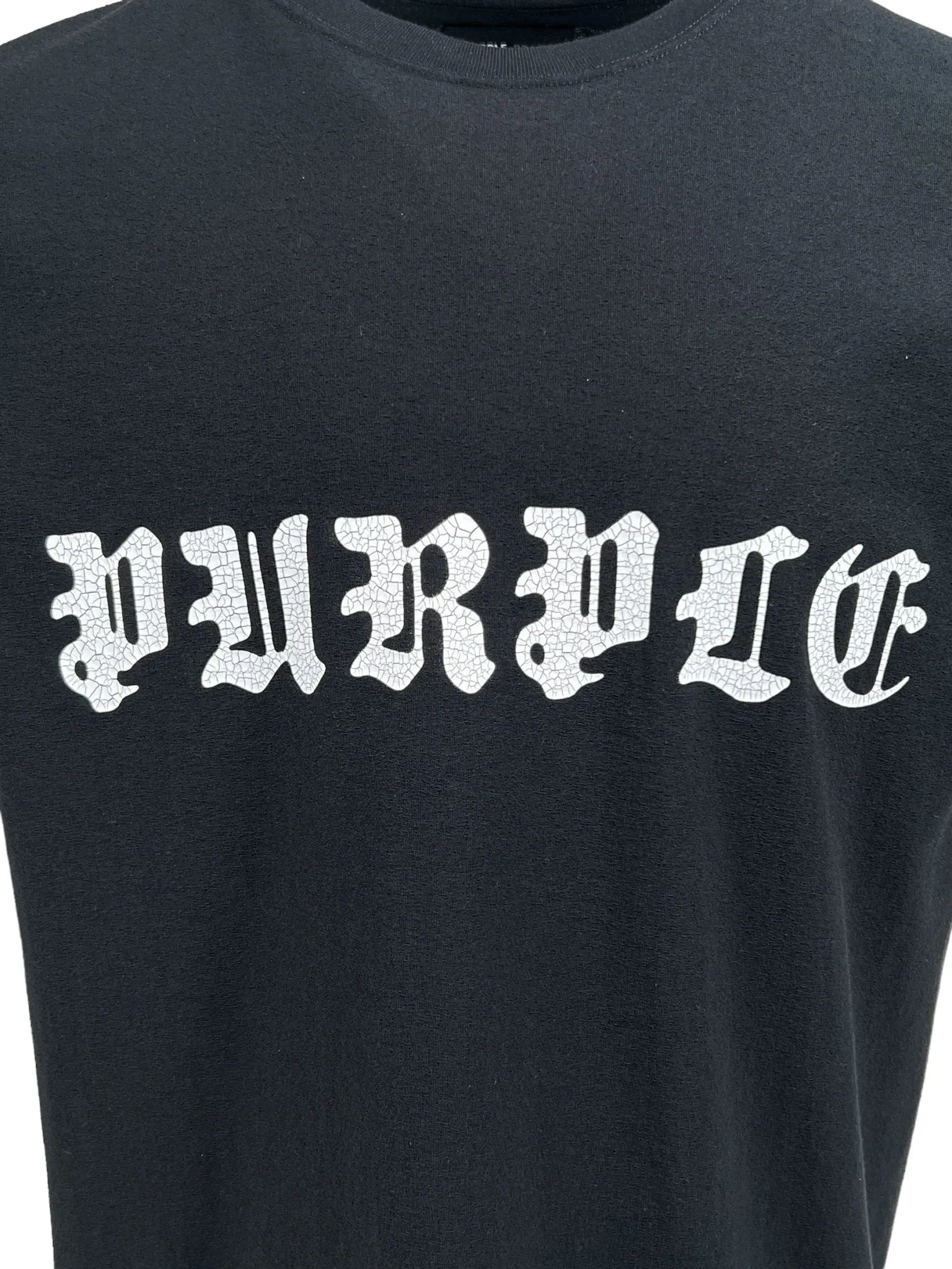 Purple Brand P104-JGBB Textured Jersey Tee Black