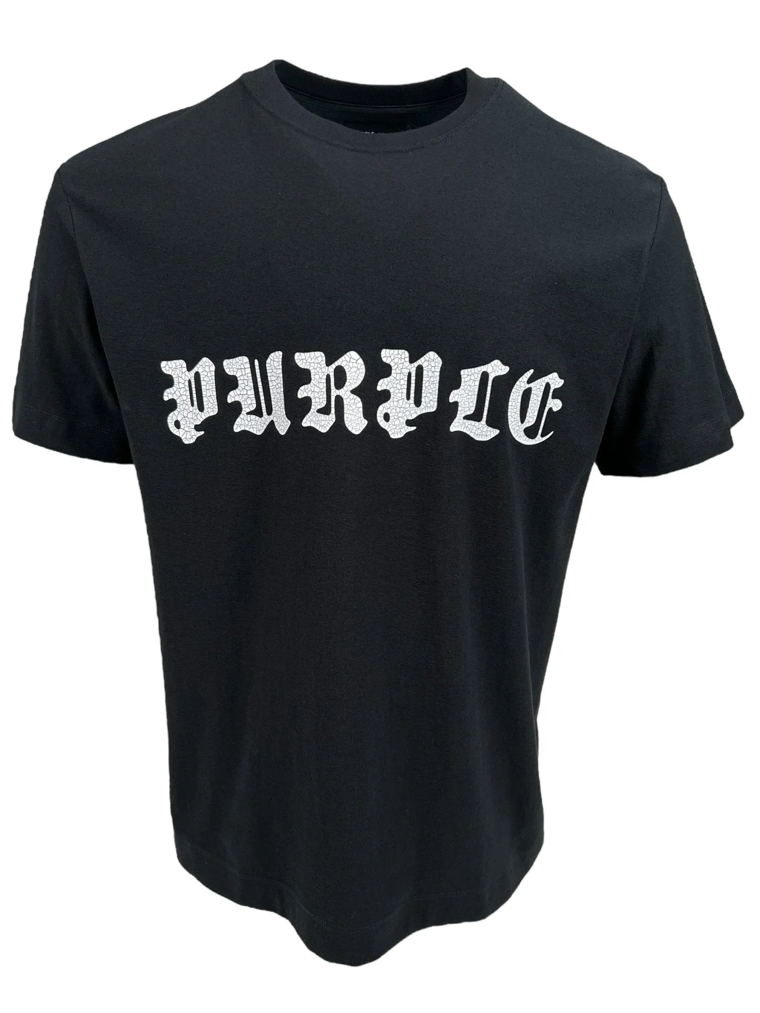 Purple Brand P104-JGBB Textured Jersey Tee Black