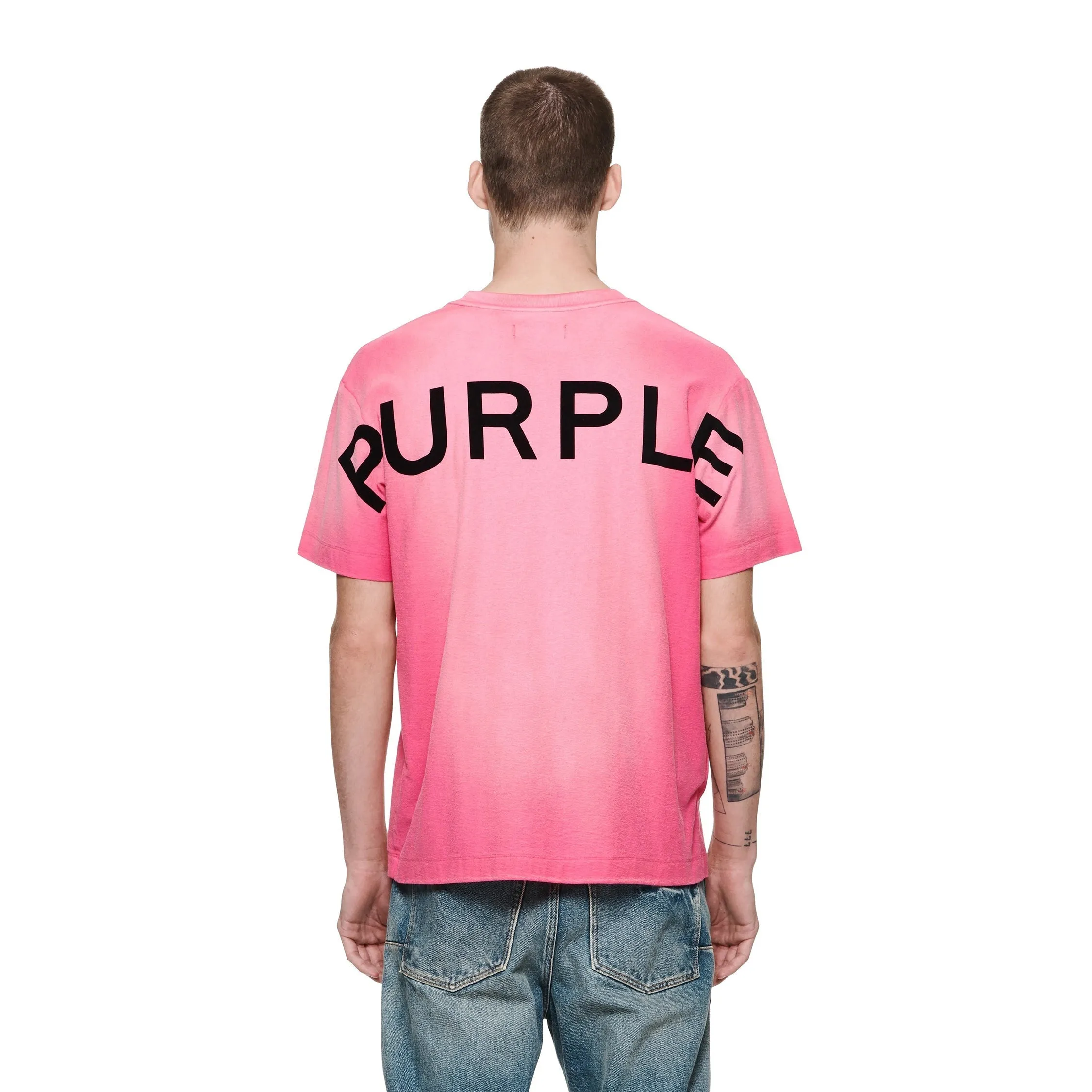 Purple Brand Wordmark T-Shirt