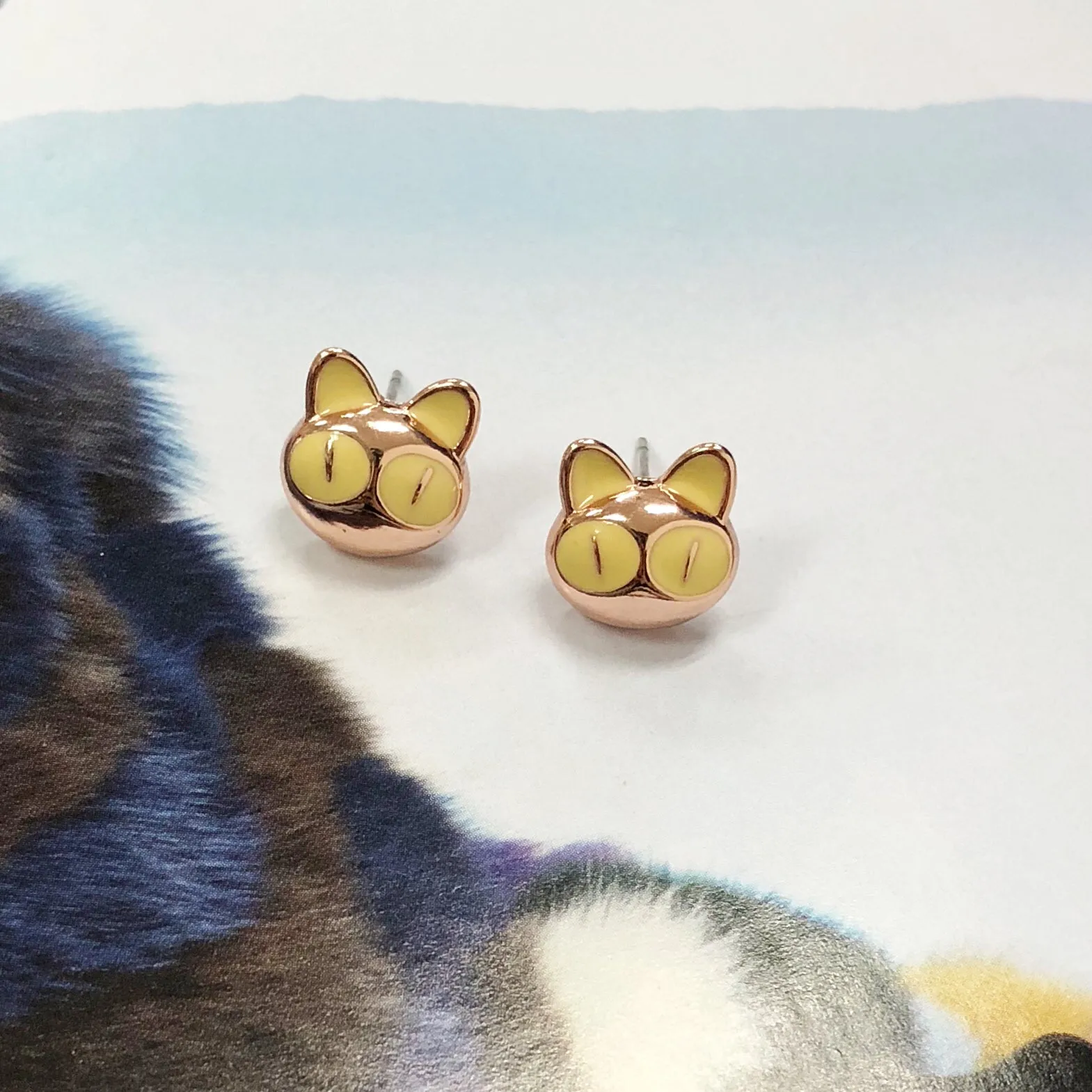 Purrfect Cat Earrings