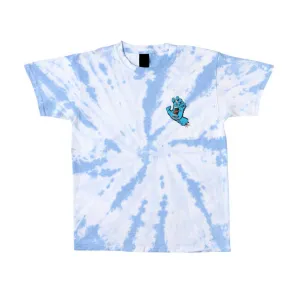 Santa Cruz Youth Screaming Hand S/S Tee - Twist Carolina Blue
