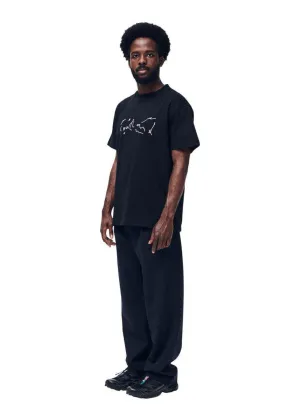 Scribble Logo T-shirt - Black