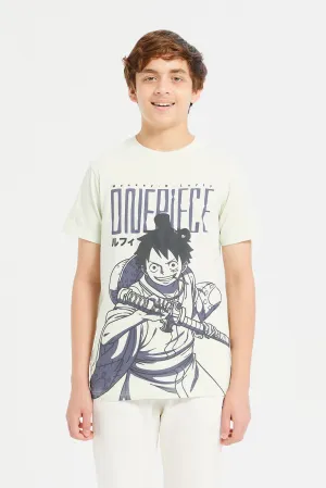 Senior Boys Mint Short Sleeve T-Shirt