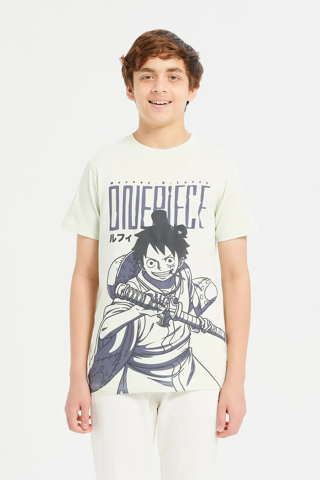 Senior Boys Mint Short Sleeve T-Shirt