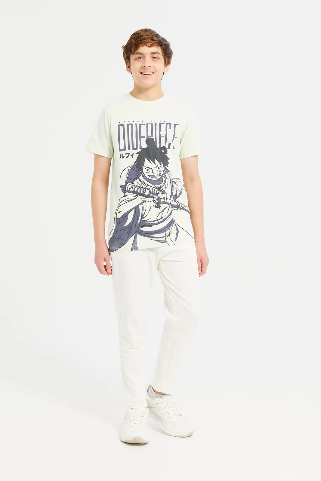Senior Boys Mint Short Sleeve T-Shirt