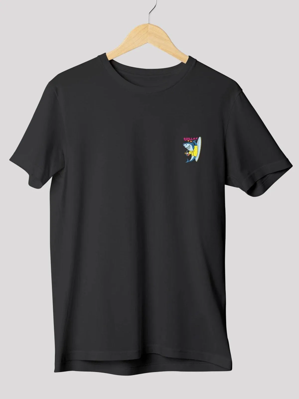 Shark's Day Out Black Unisex T-Shirt