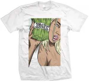 She's Talking Money - White T-Shirt