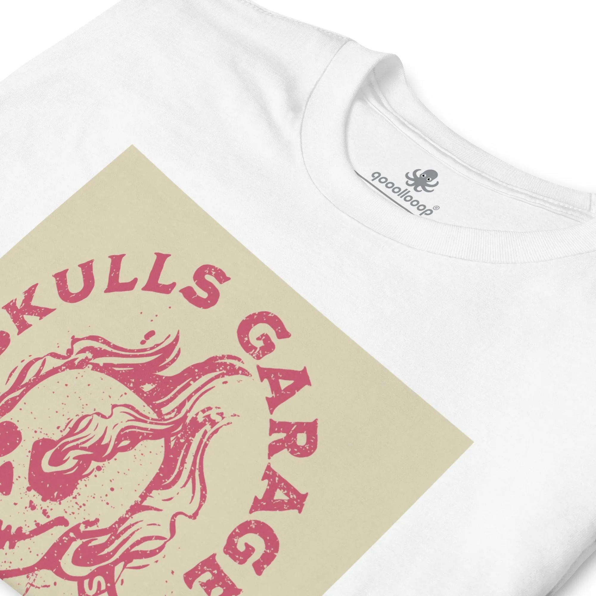 Skulls Garage Parts & Services | Unisex Soft Style T-Shirt