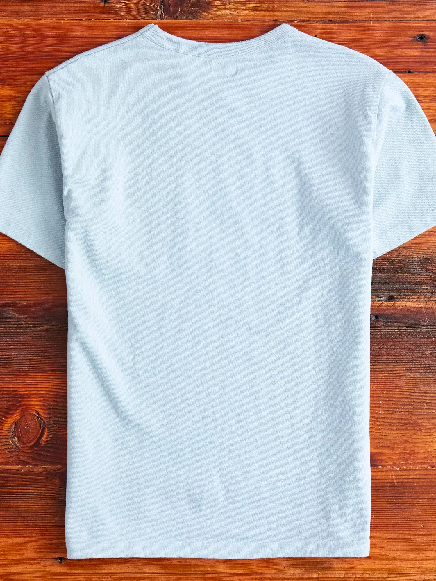 Stand Wheeler Pocket T-Shirt in Sax