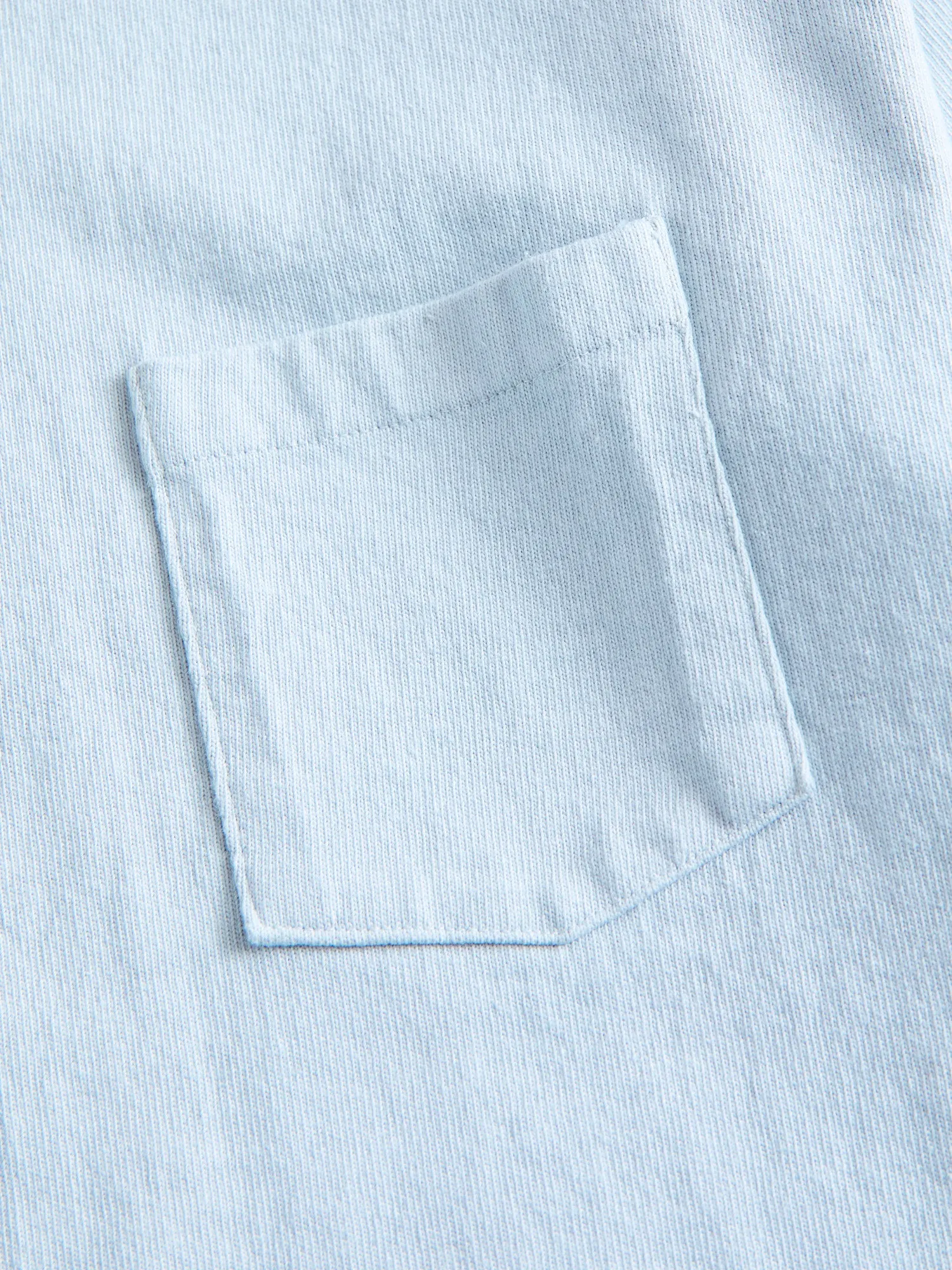 Stand Wheeler Pocket T-Shirt in Sax