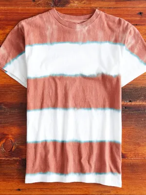 Stand Wheeler Tie-Dye T-Shirt in Brown