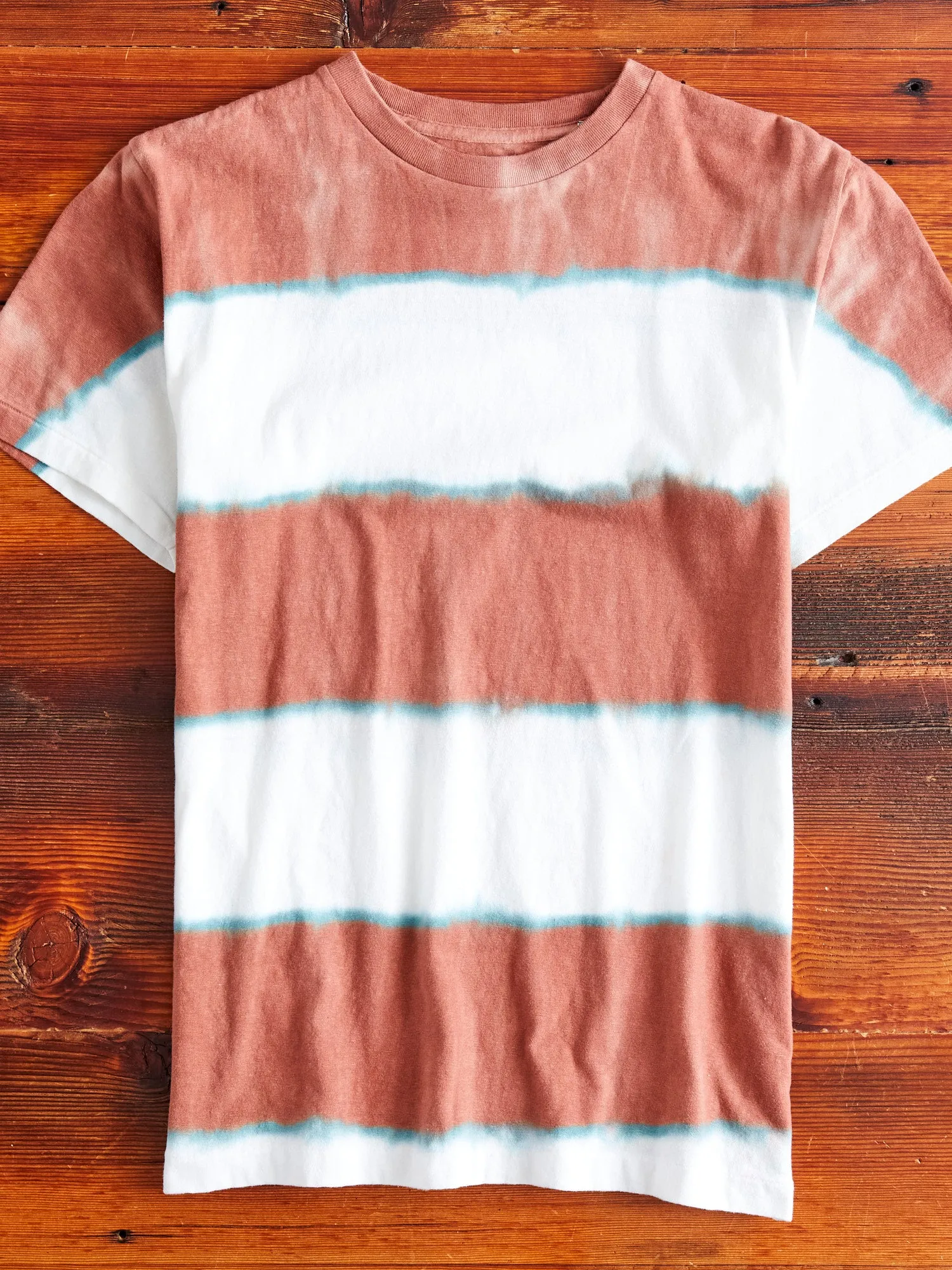 Stand Wheeler Tie-Dye T-Shirt in Brown